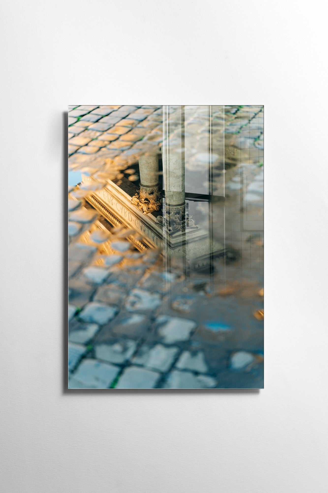 Quadro Decorativo em Vidro Temperado Multicolor 30x45cm - Arte Moderna para Decoração de Interiores