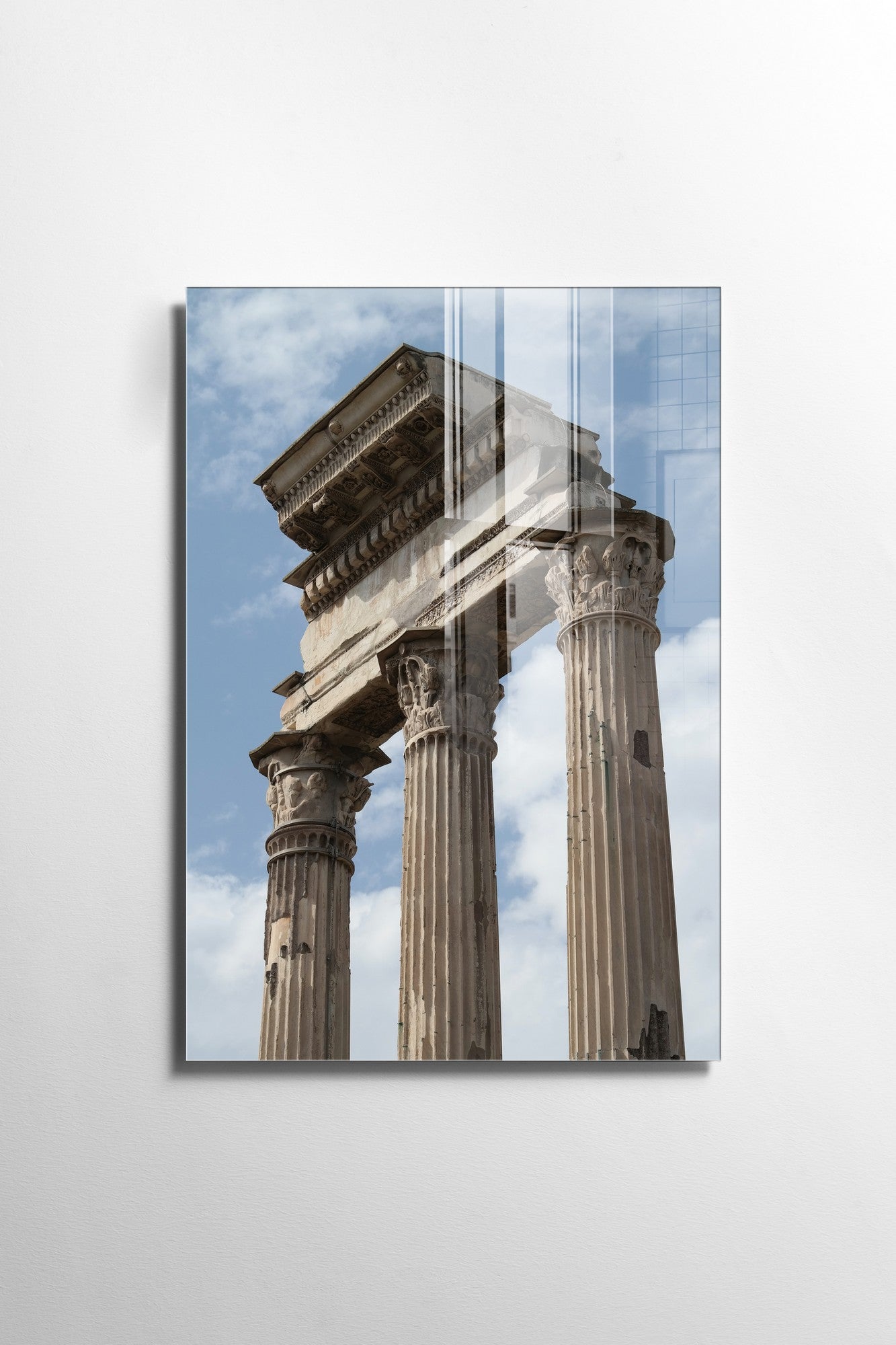 Quadro Decorativo em Vidro Temperado Multicolor 45x65cm - Arte Moderna para Transformar o Seu Espaço