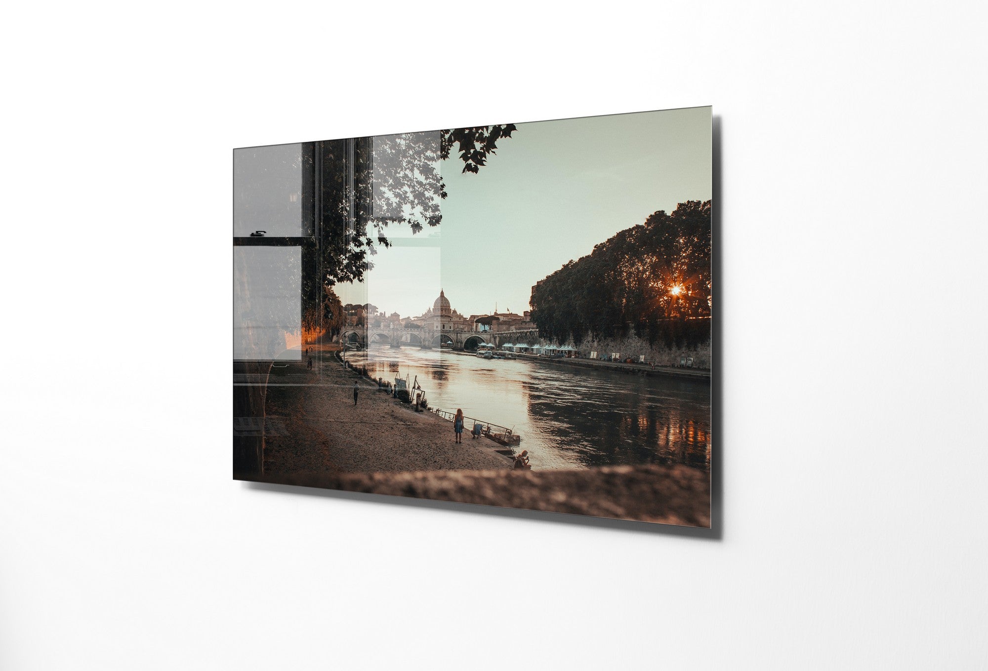 Quadro Decorativo em Vidro Temperado Multicolor 50x70cm - Arte Moderna para Transformar o Seu Espaço