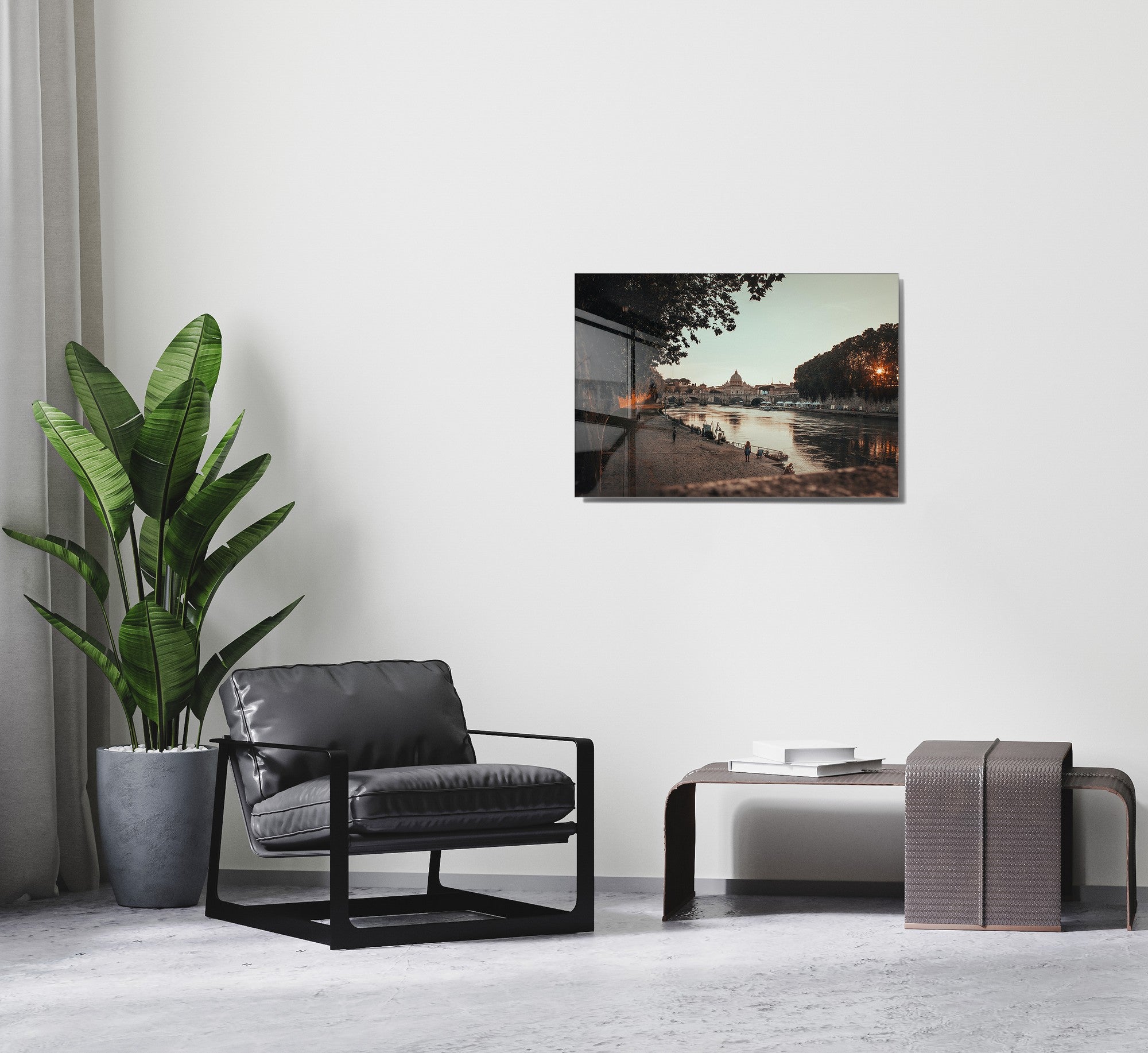 Quadro Decorativo em Vidro Temperado Multicolor 45x65cm - Arte Moderna para Transformar o Seu Espaço