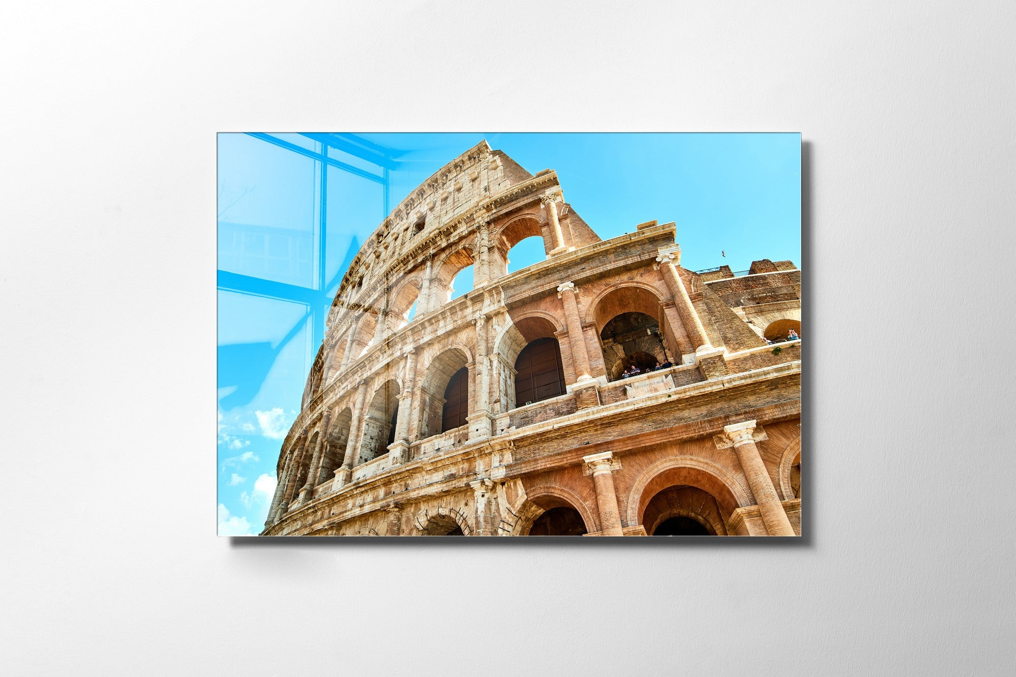 Quadro Decorativo em Vidro Temperado Multicolor 45x65cm - Arte Moderna para Transformar o Seu Espaço