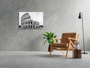 Quadro Decorativo em Vidro Temperado Multicolor 45x65cm - Arte Moderna para Transformar o Seu Espaço