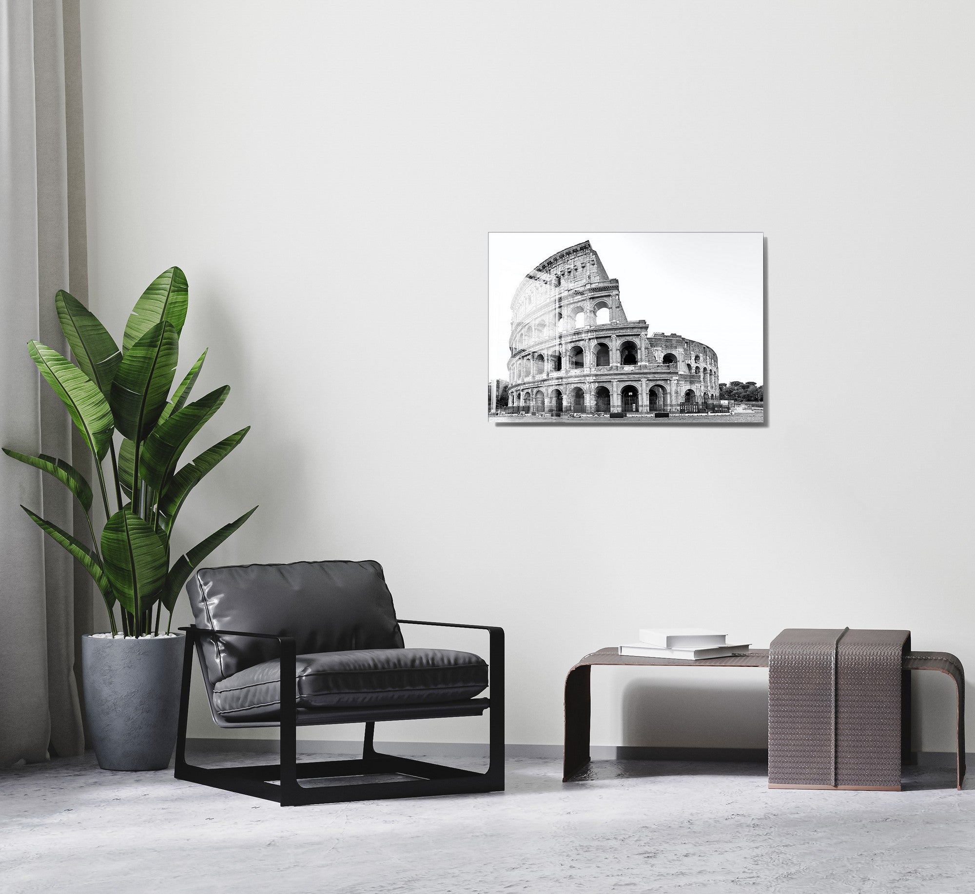 Quadro Decorativo em Vidro Temperado Multicolor 45x65cm - Arte Moderna para Transformar o Seu Espaço