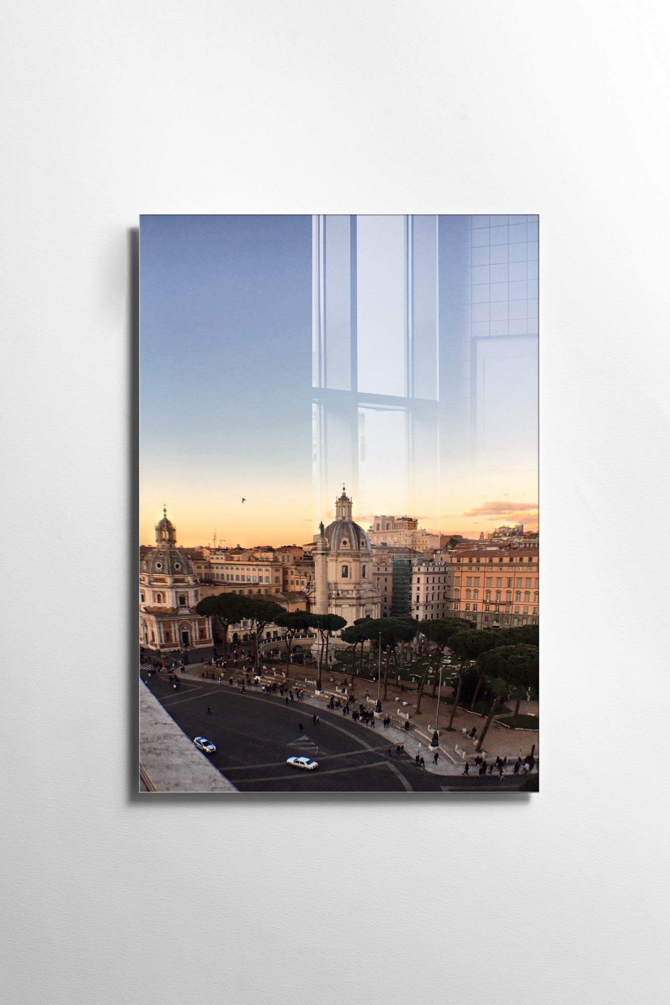 Quadro Decorativo em Vidro Temperado Multicolor 45x65cm - Arte Moderna para Transformar o Seu Espaço