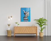 Quadro Decorativo em Vidro Temperado Multicolor 45x65cm - Arte Moderna para Transformar o Seu Espaço