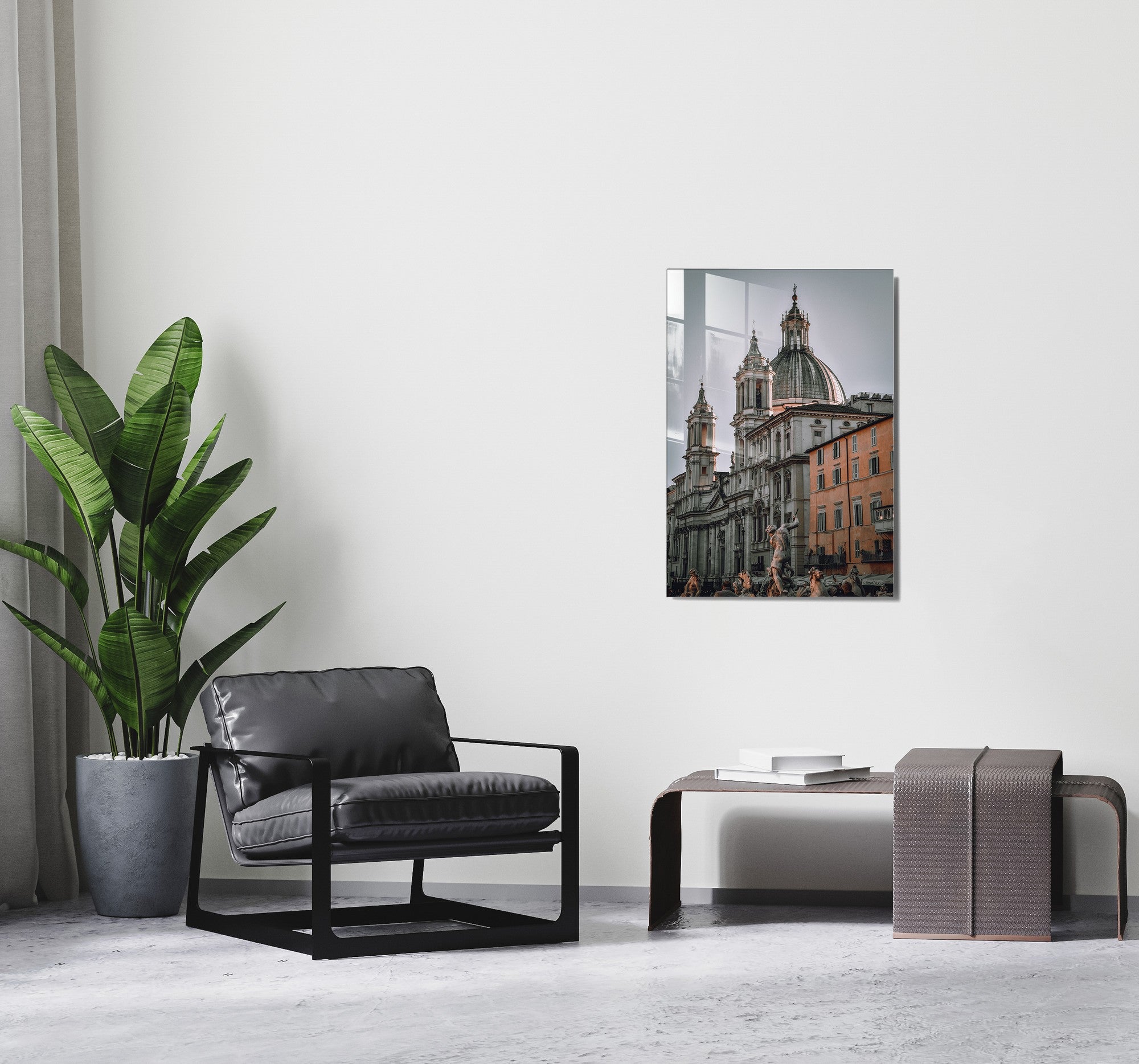 Quadro Decorativo em Vidro Temperado Multicolor 70x100cm - Arte Moderna para Transformar o Seu Espaço