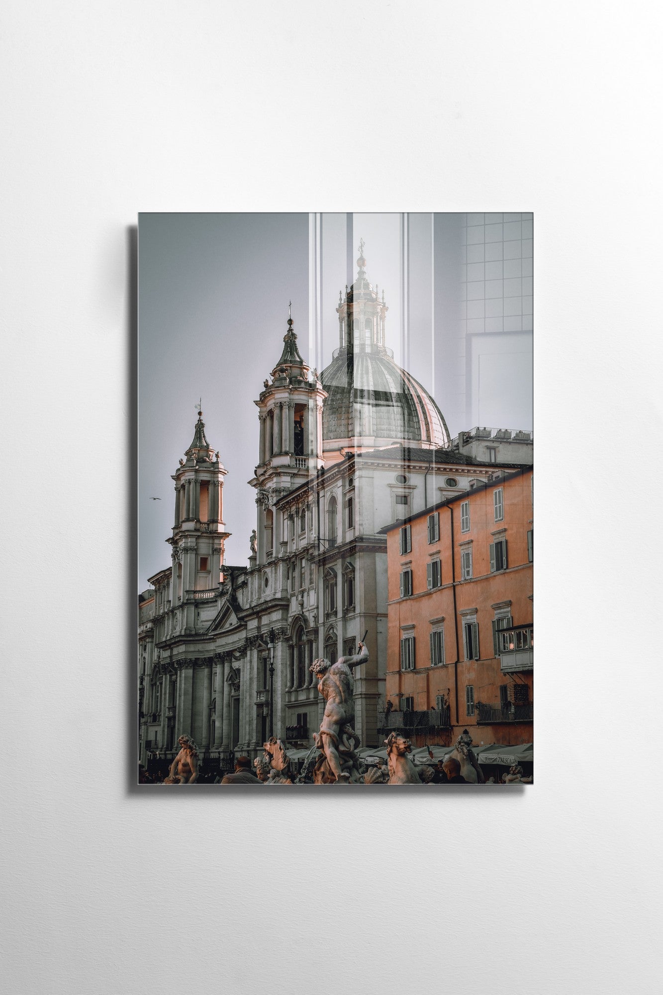 Quadro Decorativo em Vidro Temperado Multicolor 45x65cm - Arte Moderna para Transformar o Seu Espaço