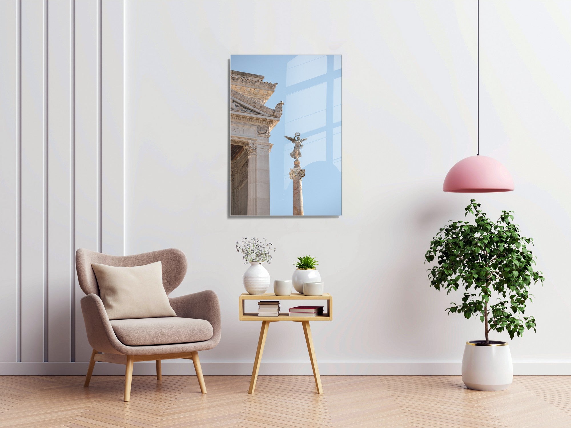 Quadro Decorativo em Vidro Temperado Multicolor 70x100cm - Arte Moderna para Transformar o Seu Espaço