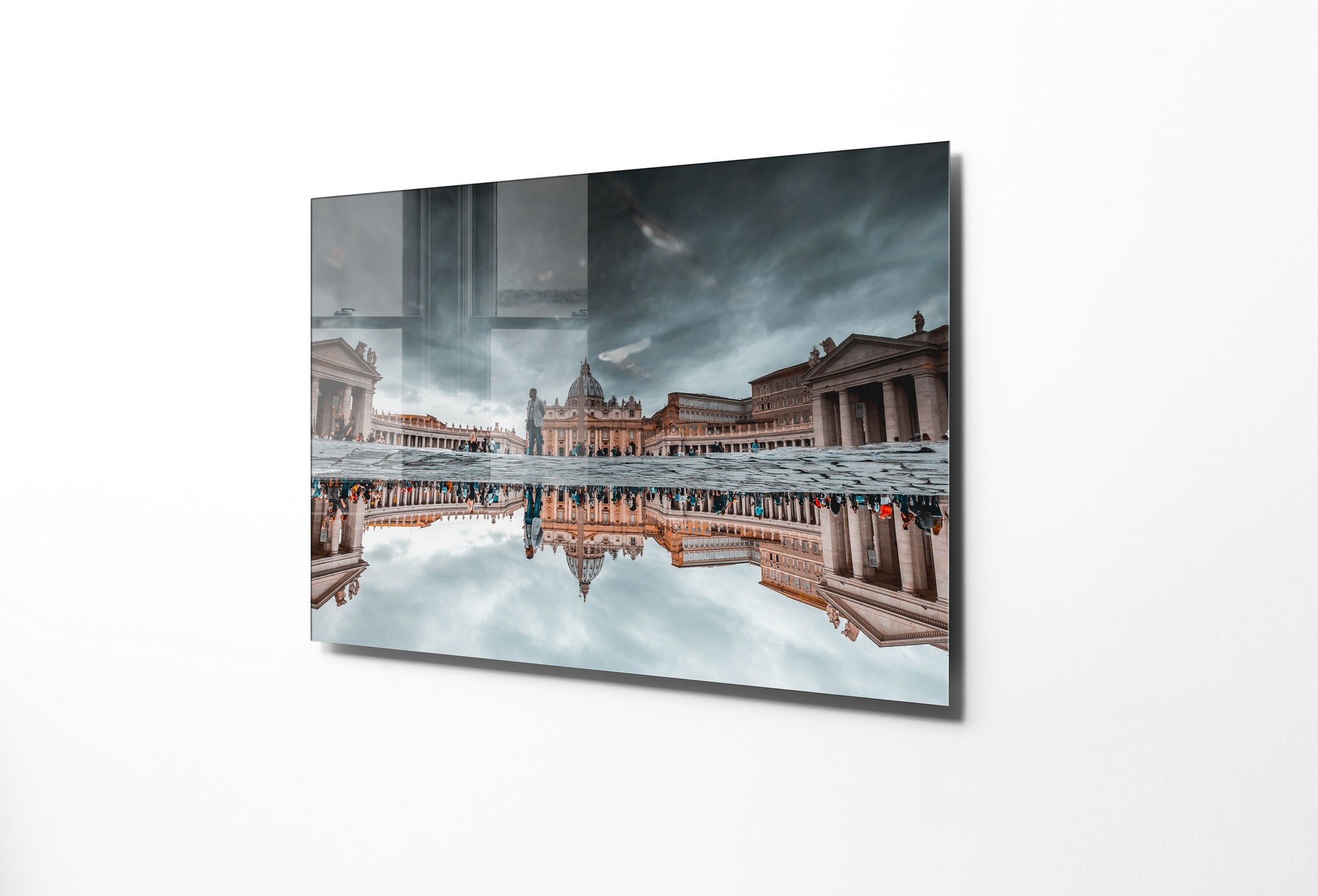 Quadro Decorativo em Vidro Temperado Multicolor 70x100cm - Arte Moderna para Transformar o Seu Espaço