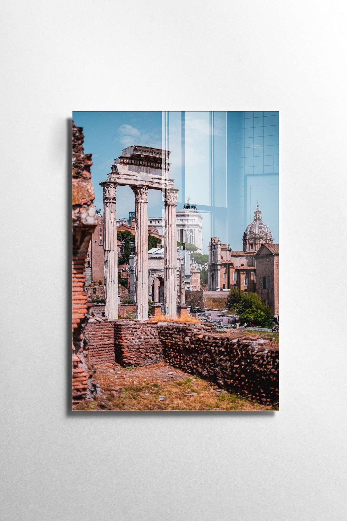 Quadro Decorativo em Vidro Temperado Multicolor 70x100cm - Arte Moderna para Transformar o Seu Espaço