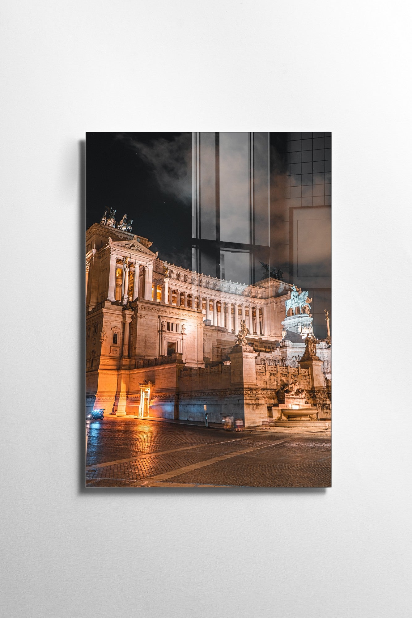 Quadro Decorativo em Vidro Temperado Multicolor 45x65cm - Arte Moderna para Transformar o Seu Espaço