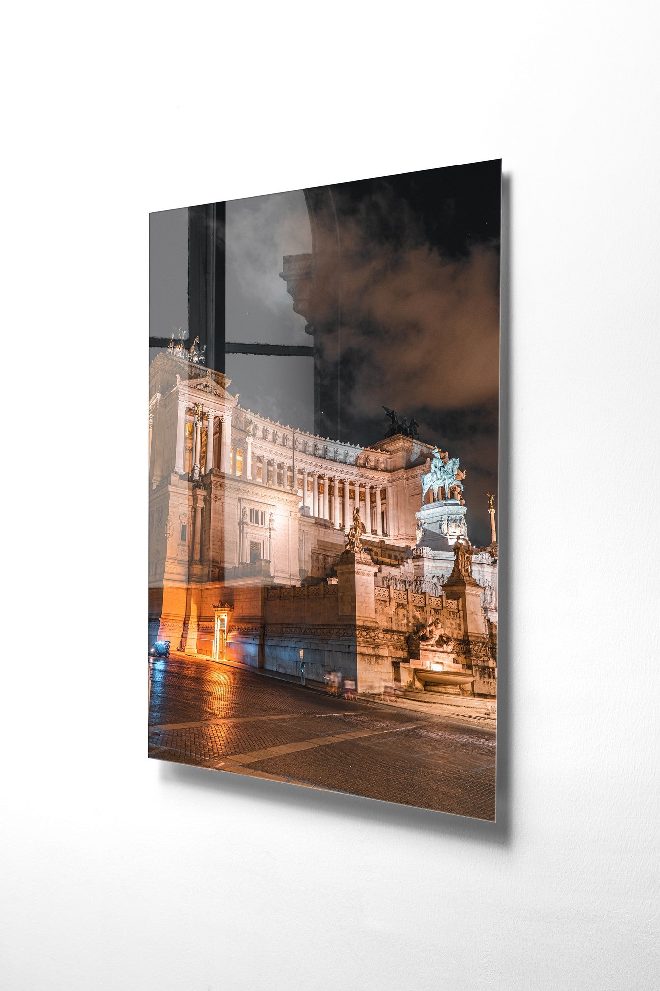 Quadro Decorativo em Vidro Temperado Multicolor 45x65cm - Arte Moderna para Transformar o Seu Espaço