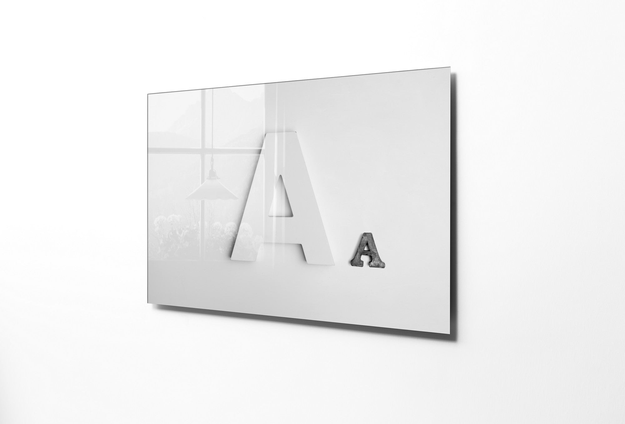 Quadro Decorativo em Vidro Temperado Multicolor 50x70cm - Arte Moderna para Transformar o Seu Espaço