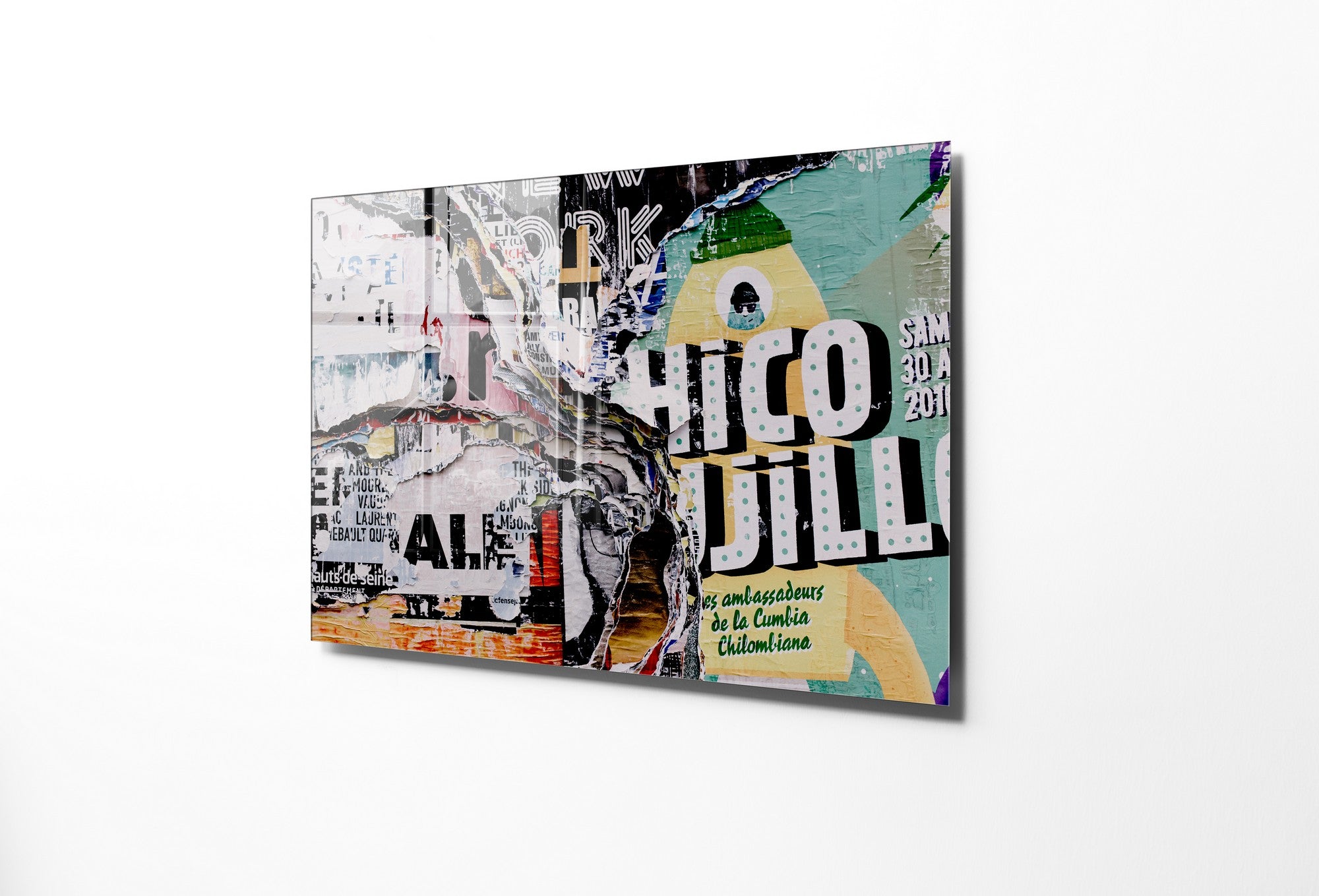 Quadro Decorativo em Vidro Temperado Multicolor 70x100cm - Arte Moderna para Transformar o Seu Espaço