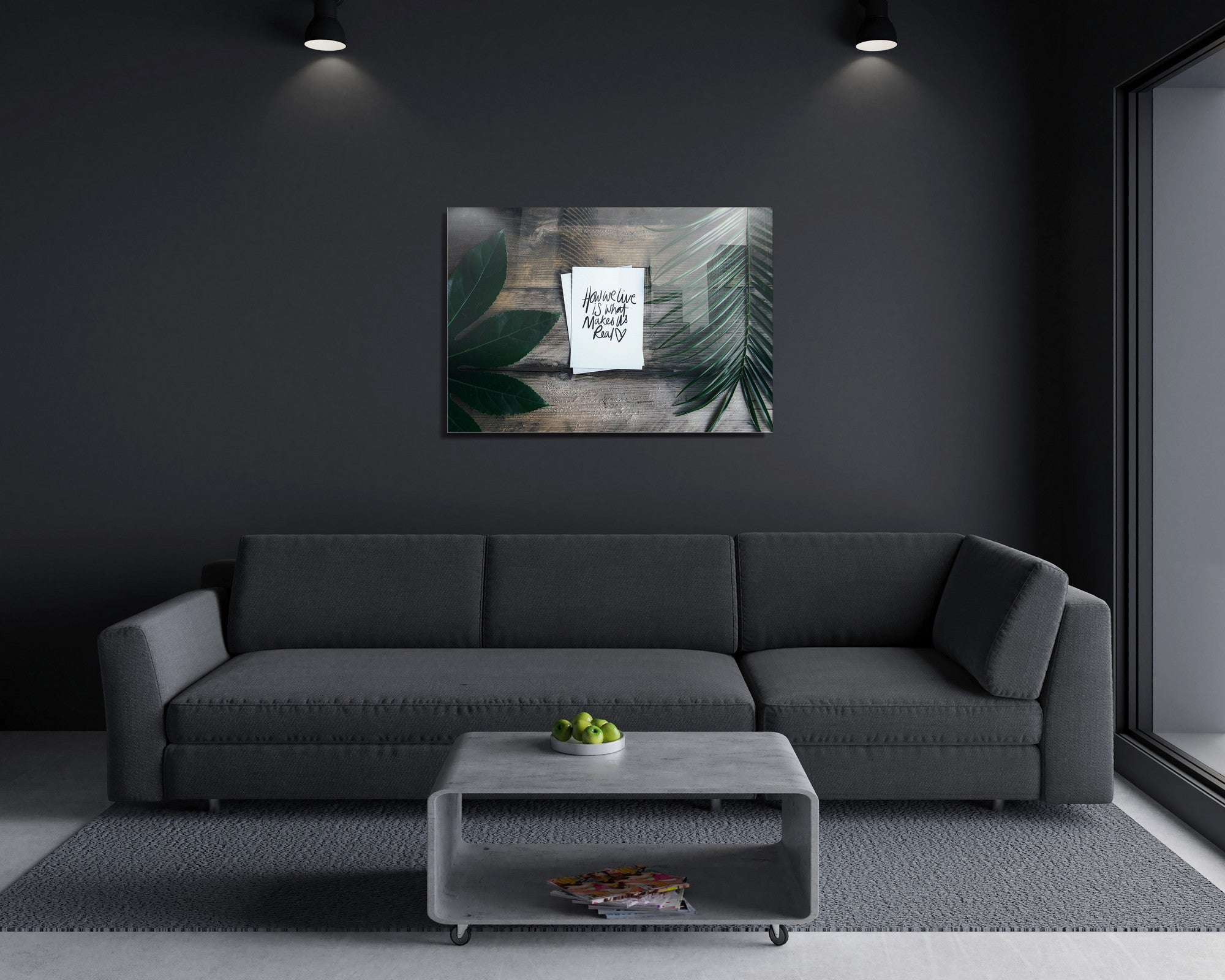 Quadro Decorativo em Vidro Temperado Multicolor 50x70cm - Arte Moderna para Transformar o Seu Espaço