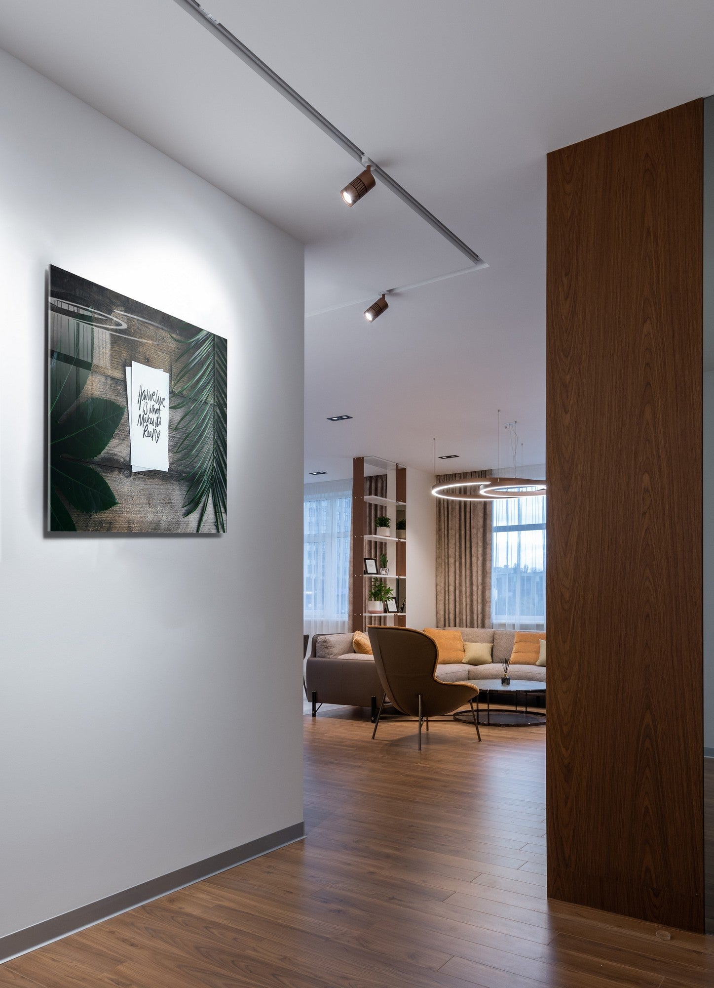 Quadro Decorativo em Vidro Temperado Multicolor 45x65cm - Arte Moderna para Transformar o Seu Espaço