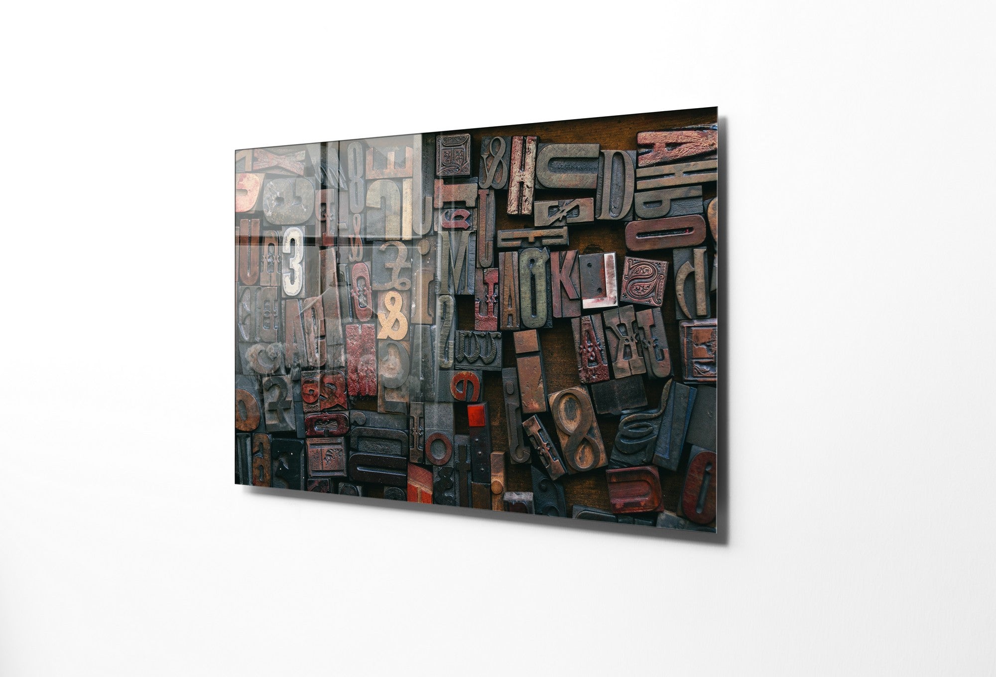 Quadro Decorativo em Vidro Temperado Multicolor 70x100cm - Arte Moderna para Transformar o Seu Espaço