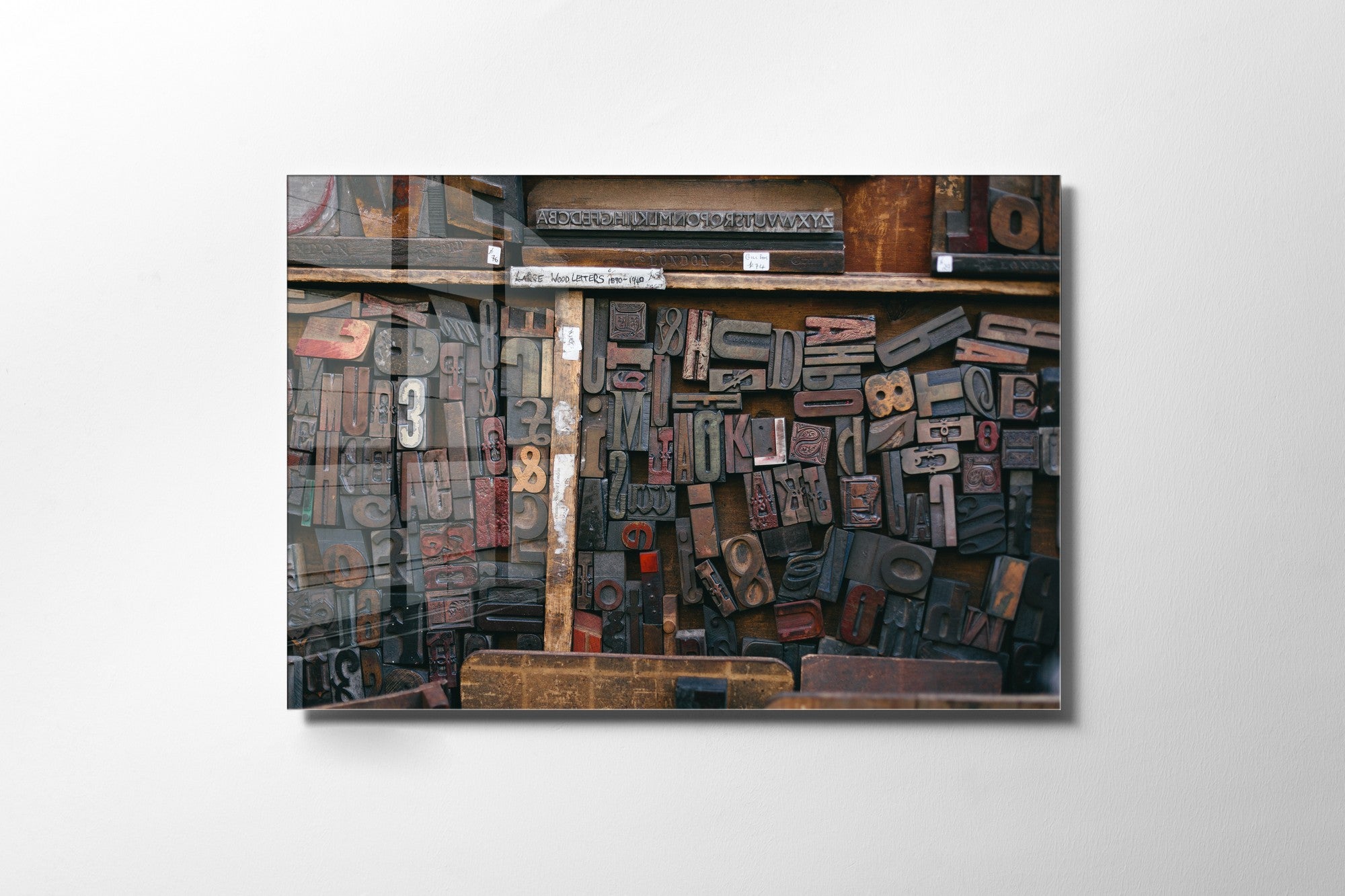 Quadro Decorativo em Vidro Temperado Multicolor 45x65cm - Arte Moderna para Transformar o Seu Espaço