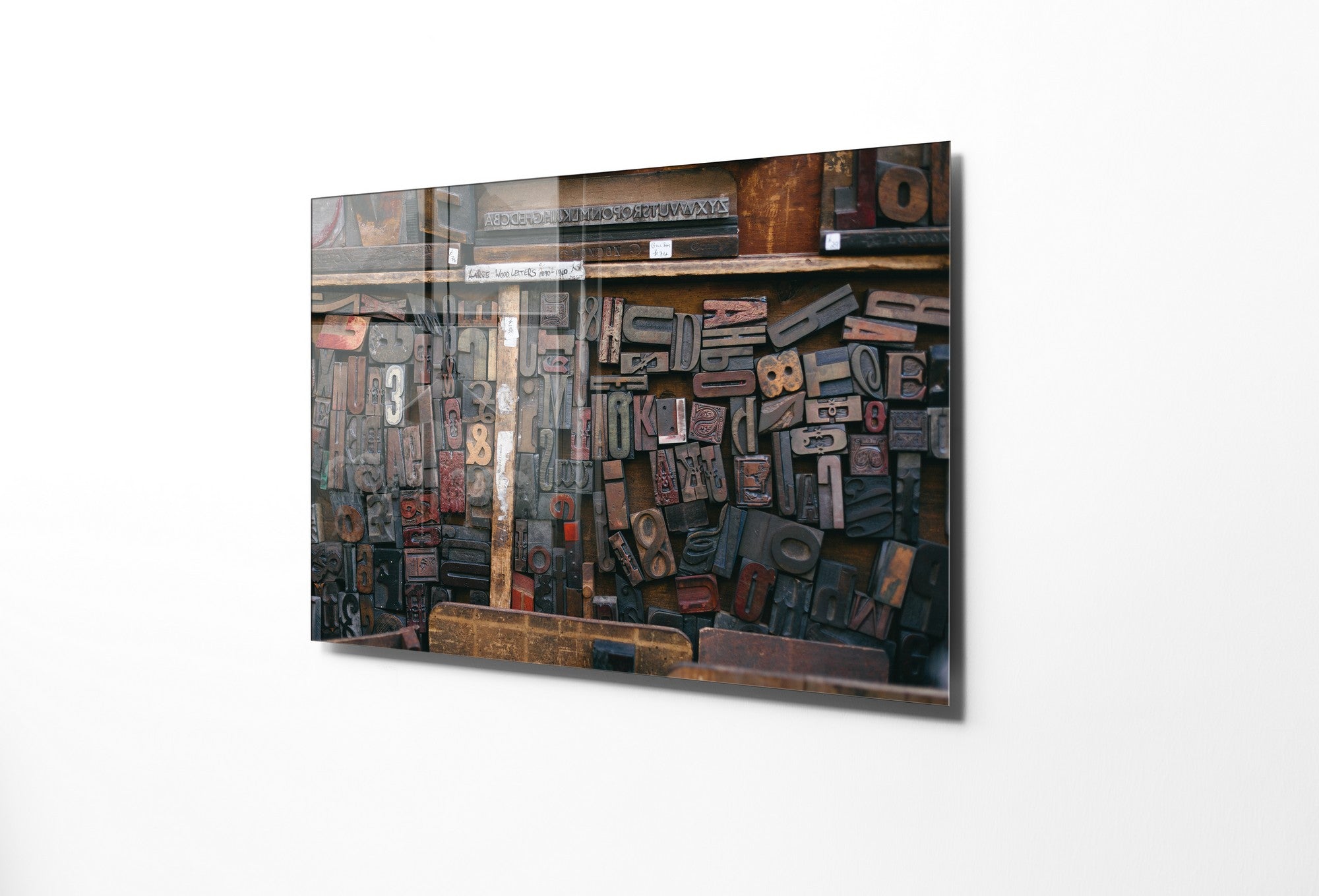 Quadro Decorativo em Vidro Temperado Multicolor 30x45cm - Arte Moderna para Decoração de Interiores