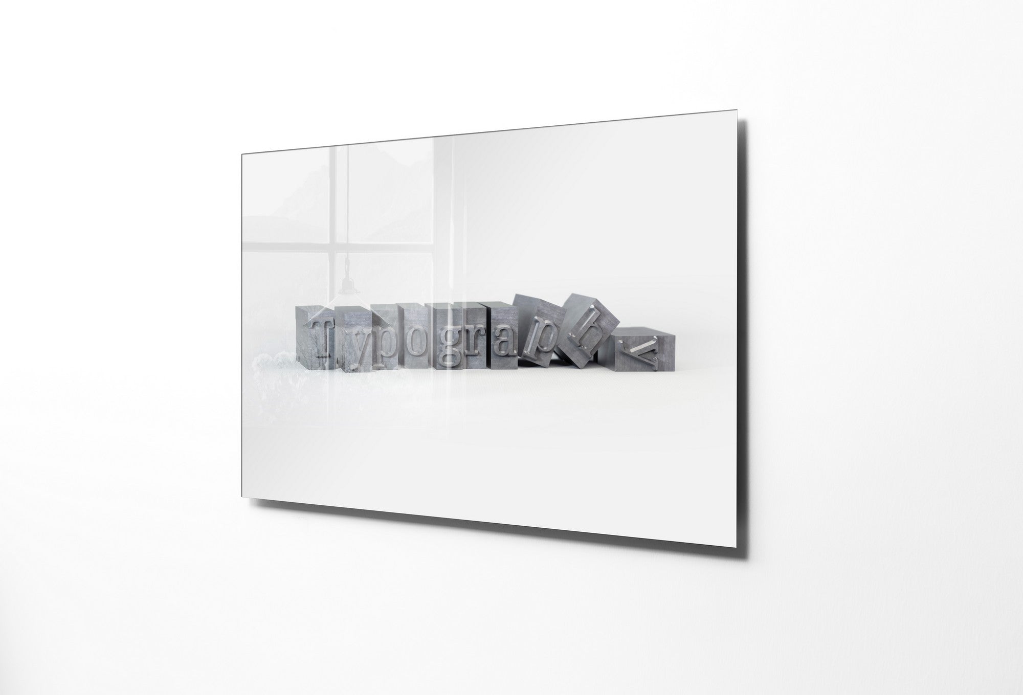 Quadro Decorativo em Vidro Temperado Multicolor 50x70cm - Arte Moderna para Transformar o Seu Espaço