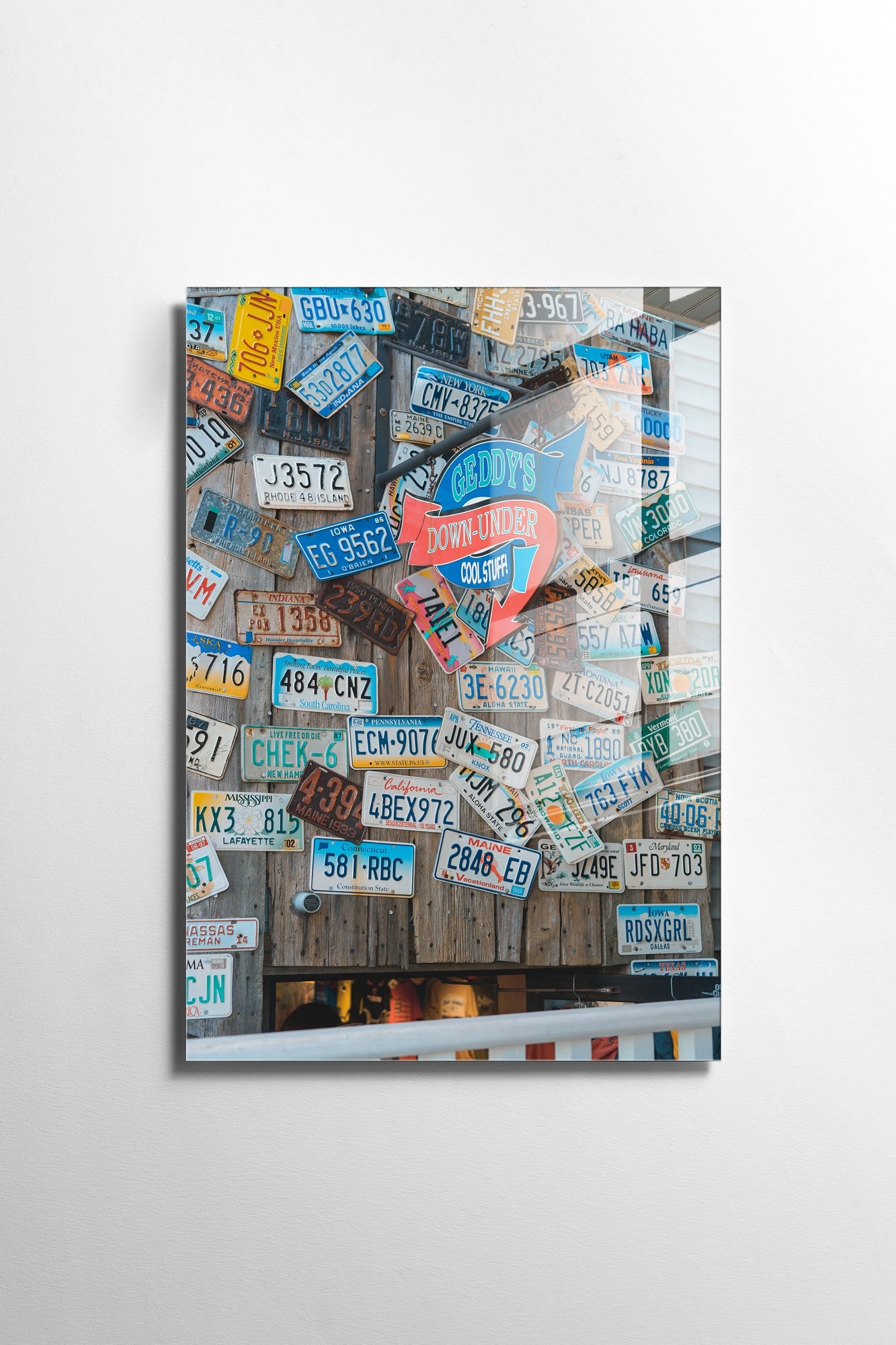 Quadro Decorativo em Vidro Temperado Multicolor 50x70cm - Arte Moderna para Transformar o Seu Espaço