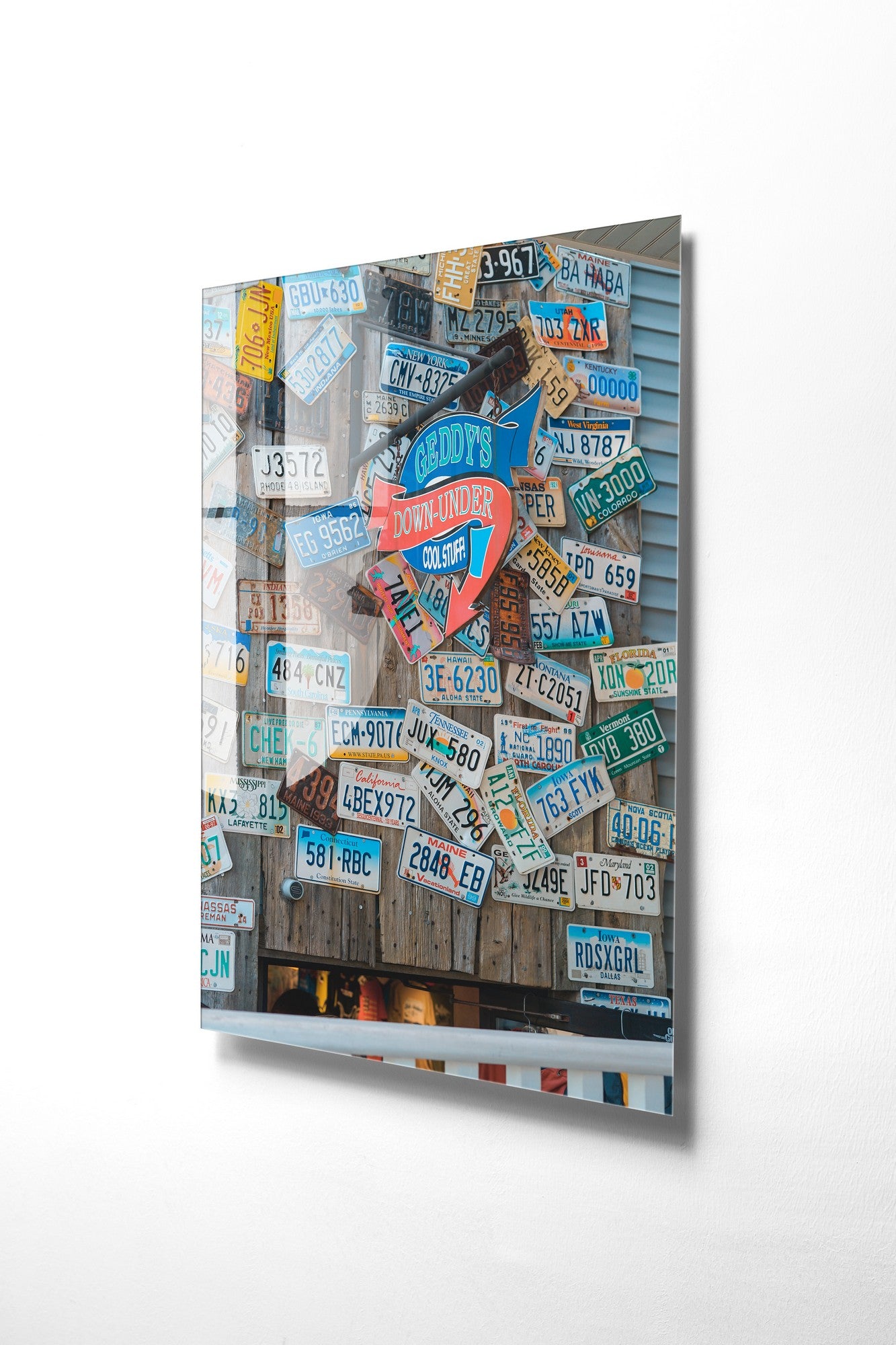 Quadro Decorativo em Vidro Temperado Multicolor 45x65cm - Arte Moderna para Transformar o Seu Espaço