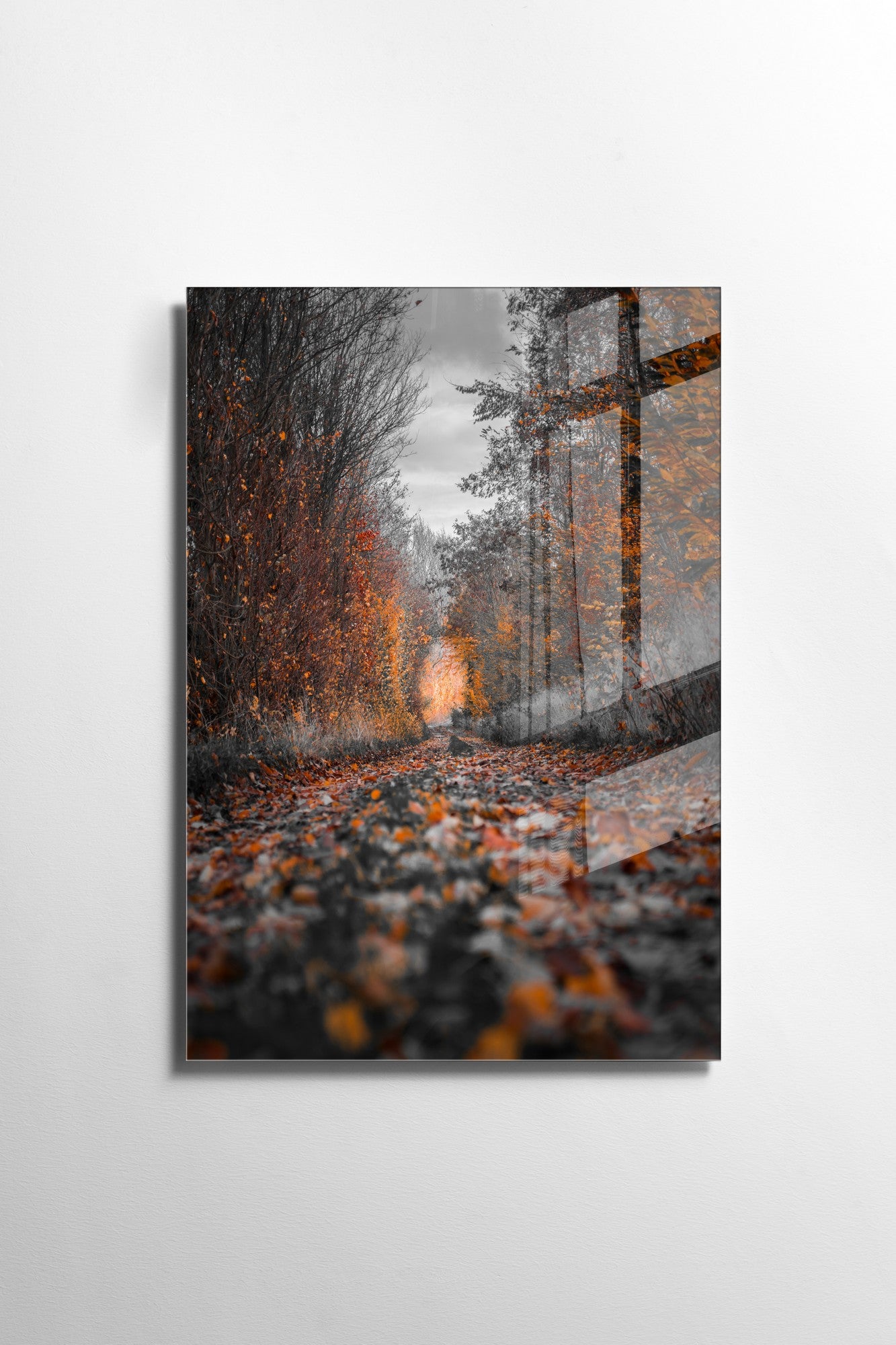 Quadro Decorativo em Vidro Temperado Multicolor 50x70cm - Arte Moderna para Transformar o Seu Espaço