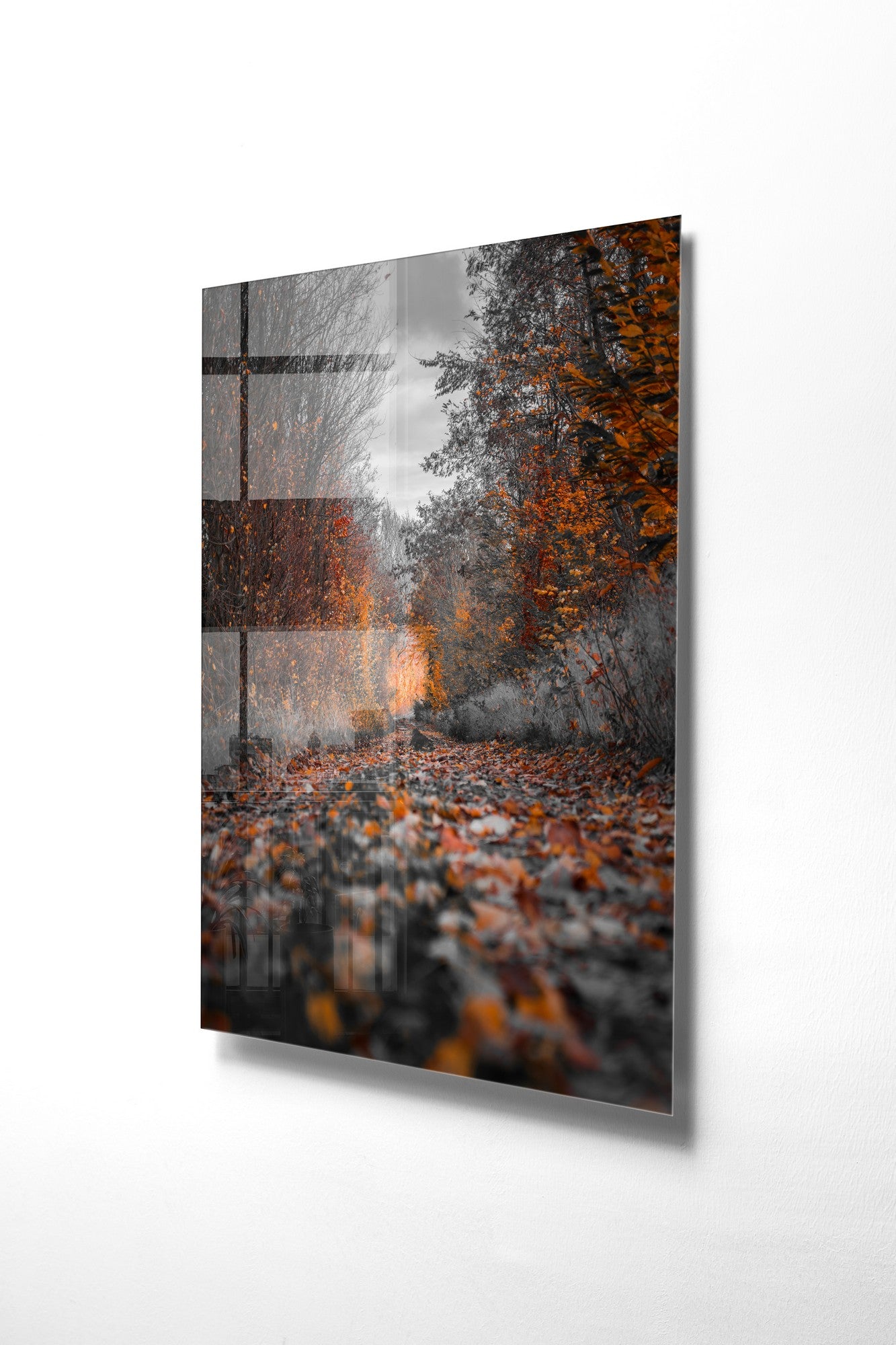 Quadro Decorativo em Vidro Temperado Multicolor 45x65cm - Arte Moderna para Transformar o Seu Espaço