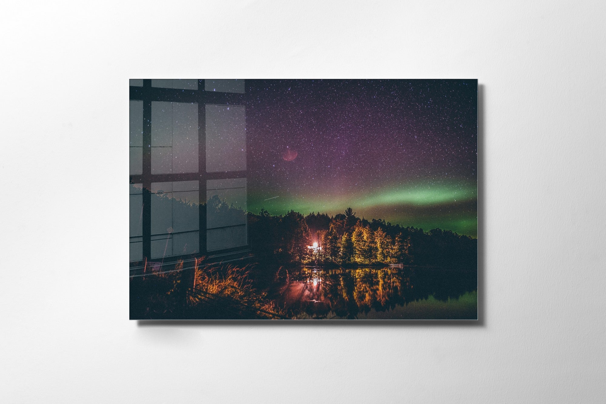 Quadro Decorativo em Vidro Temperado Multicolor 45x65cm - Arte Moderna para Transformar o Seu Espaço