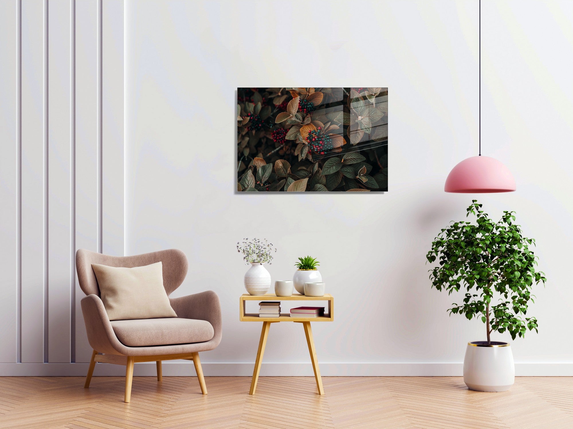 Quadro Decorativo em Vidro Temperado Multicolor 50x70cm - Arte Moderna para Transformar o Seu Espaço