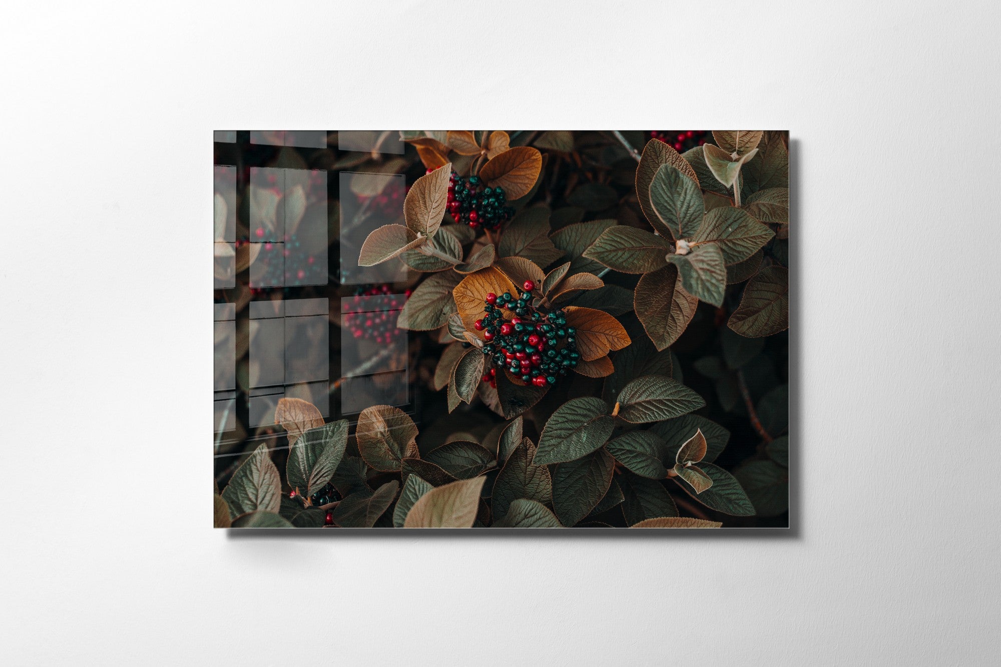 Quadro Decorativo em Vidro Temperado Multicolor 30x45cm - Arte Moderna para Decoração de Interiores