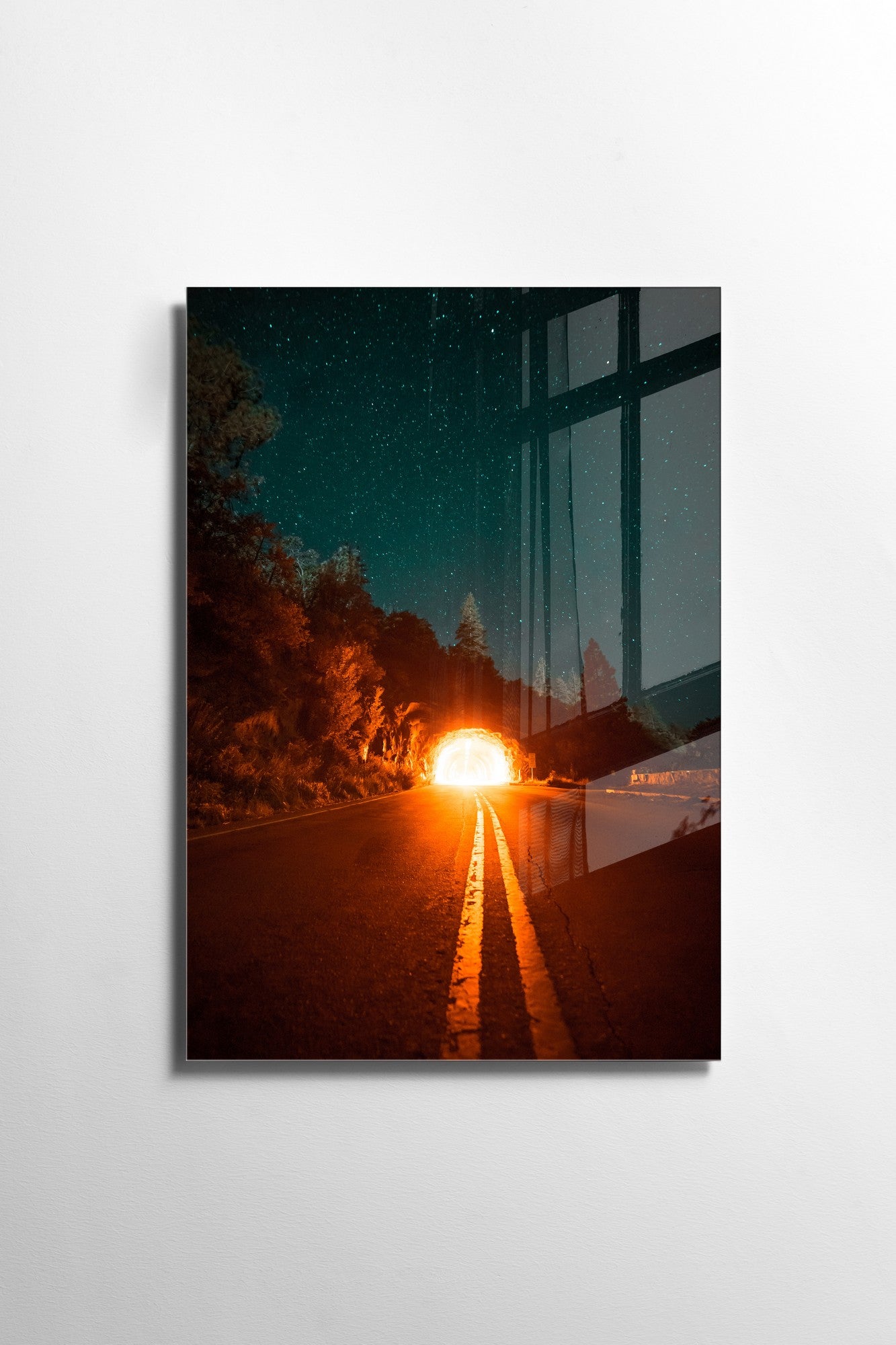 Quadro Decorativo em Vidro Temperado Multicolor 45x65cm - Arte Moderna para Transformar o Seu Espaço