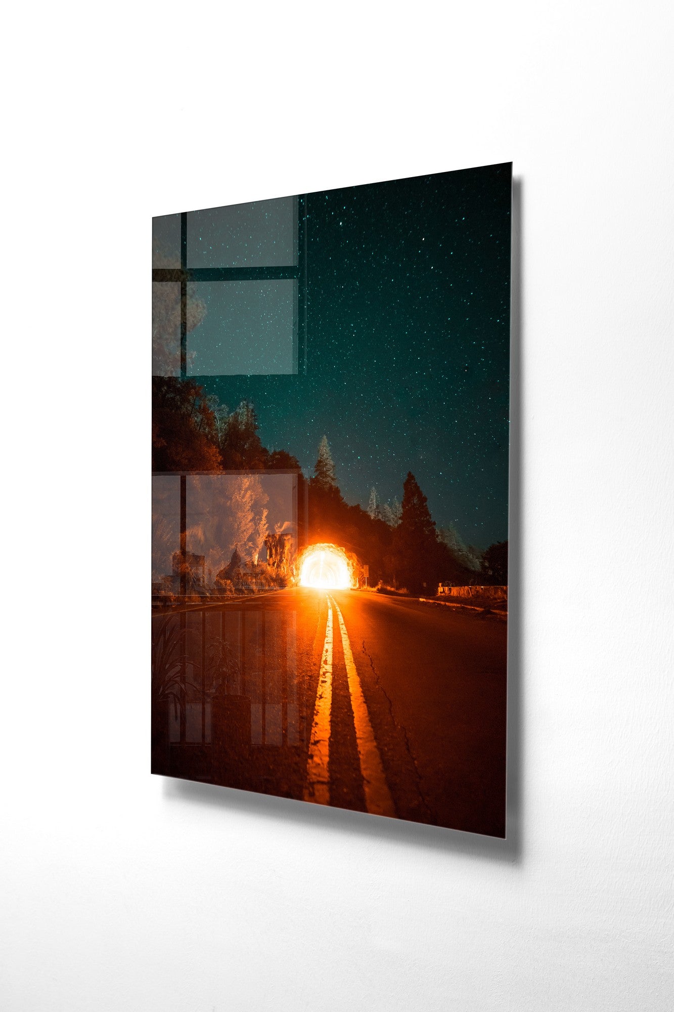 Quadro Decorativo em Vidro Temperado Multicolor 45x65cm - Arte Moderna para Transformar o Seu Espaço