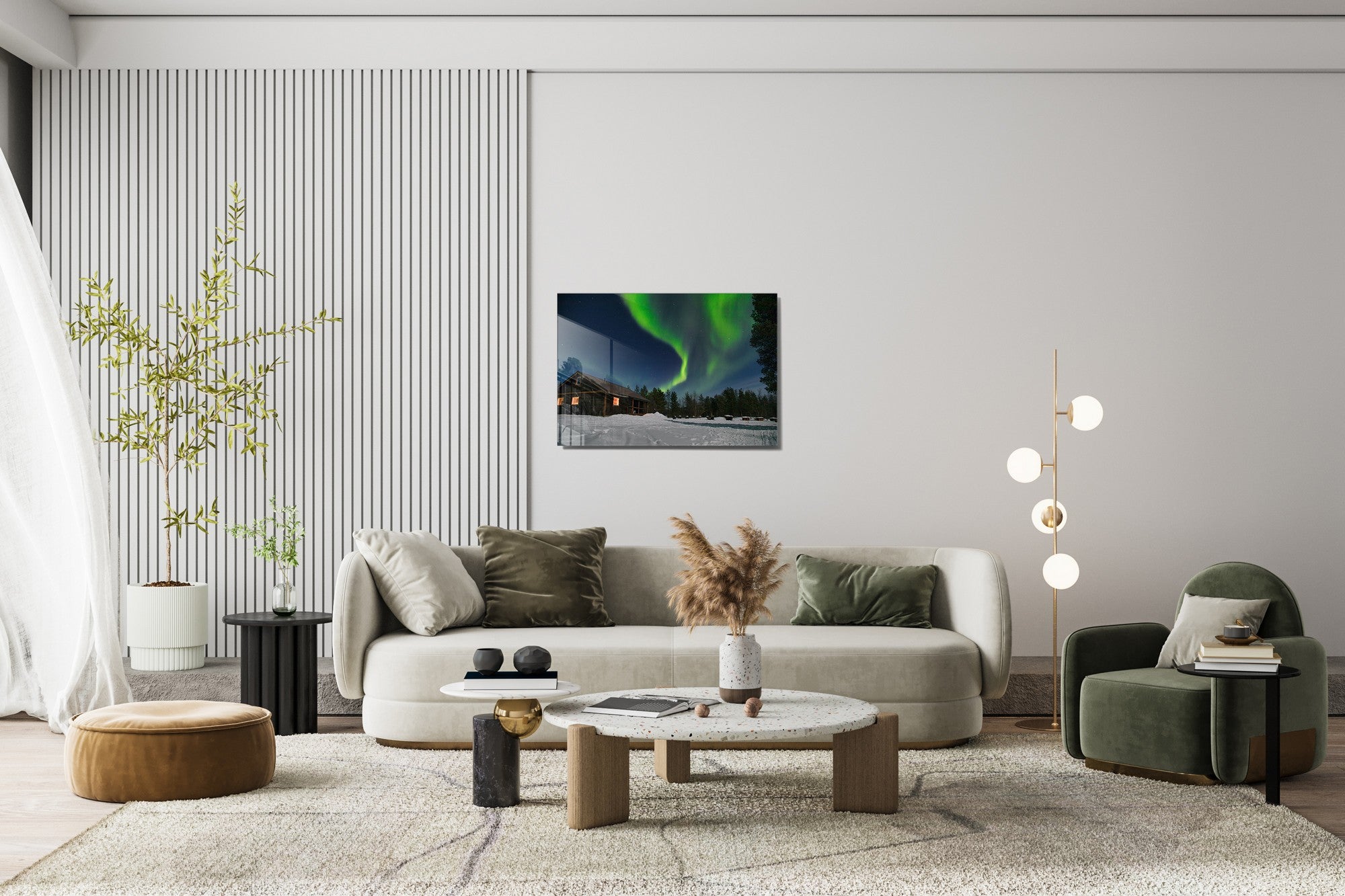 Quadro Decorativo em Vidro Temperado Multicolor 45x65cm - Arte Moderna para Transformar o Seu Espaço