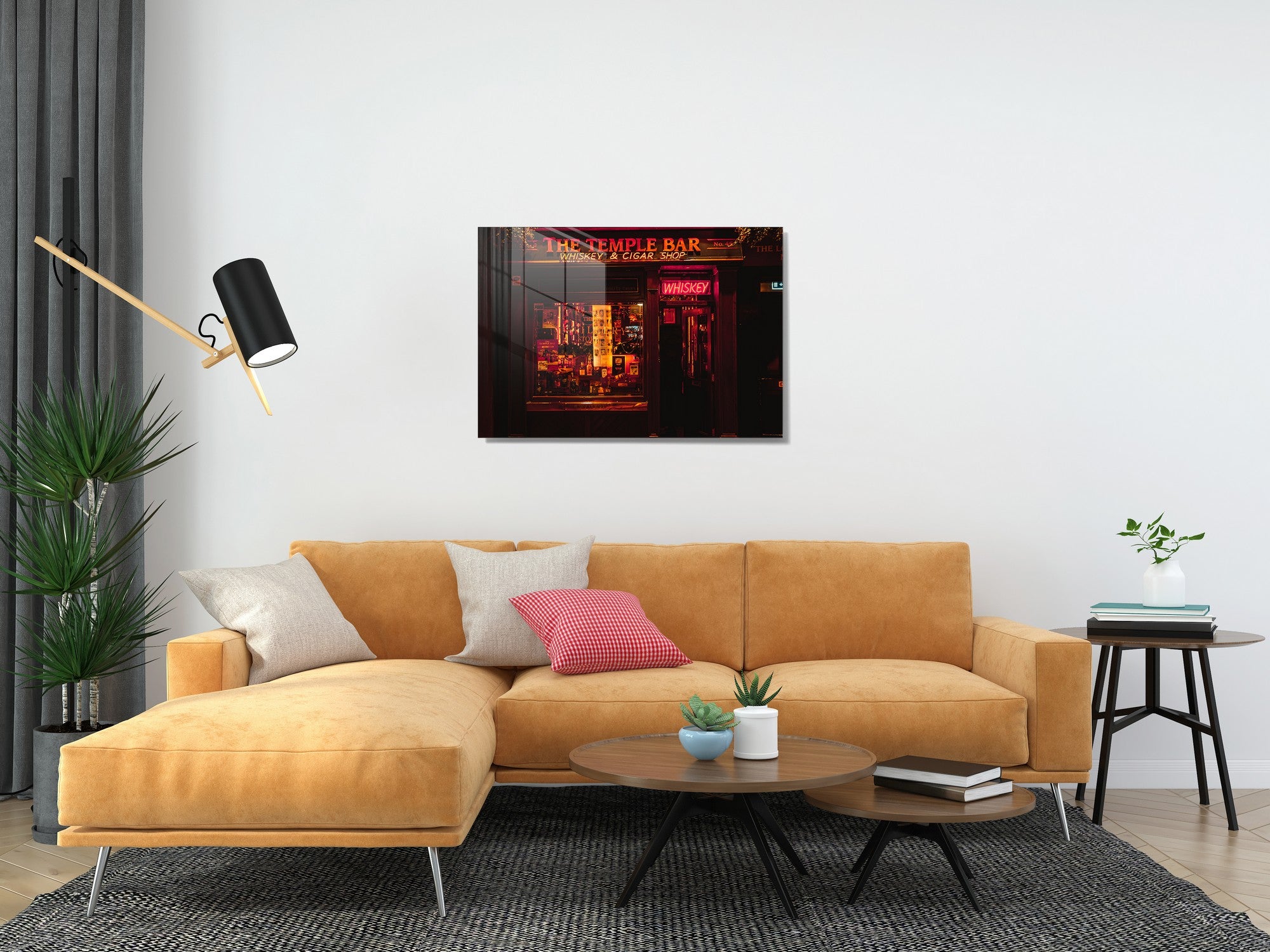 Quadro Decorativo em Vidro Temperado Multicolor 50x70cm - Arte Moderna para Transformar o Seu Espaço