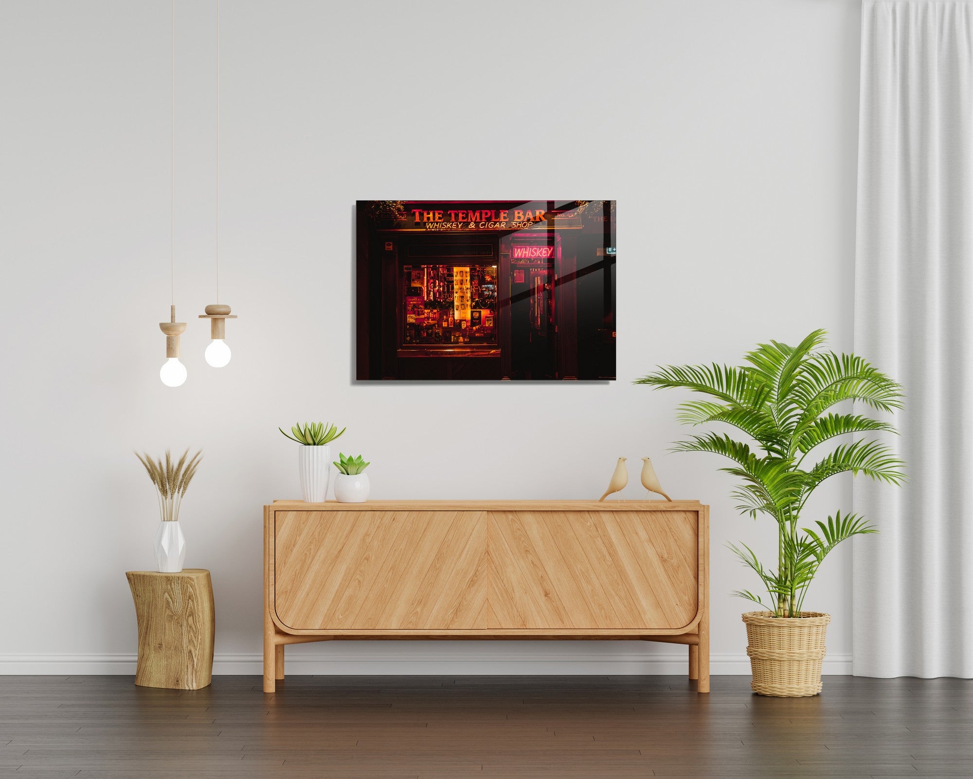 Quadro Decorativo em Vidro Temperado Multicolor 30x45cm - Arte Moderna para Decoração de Interiores