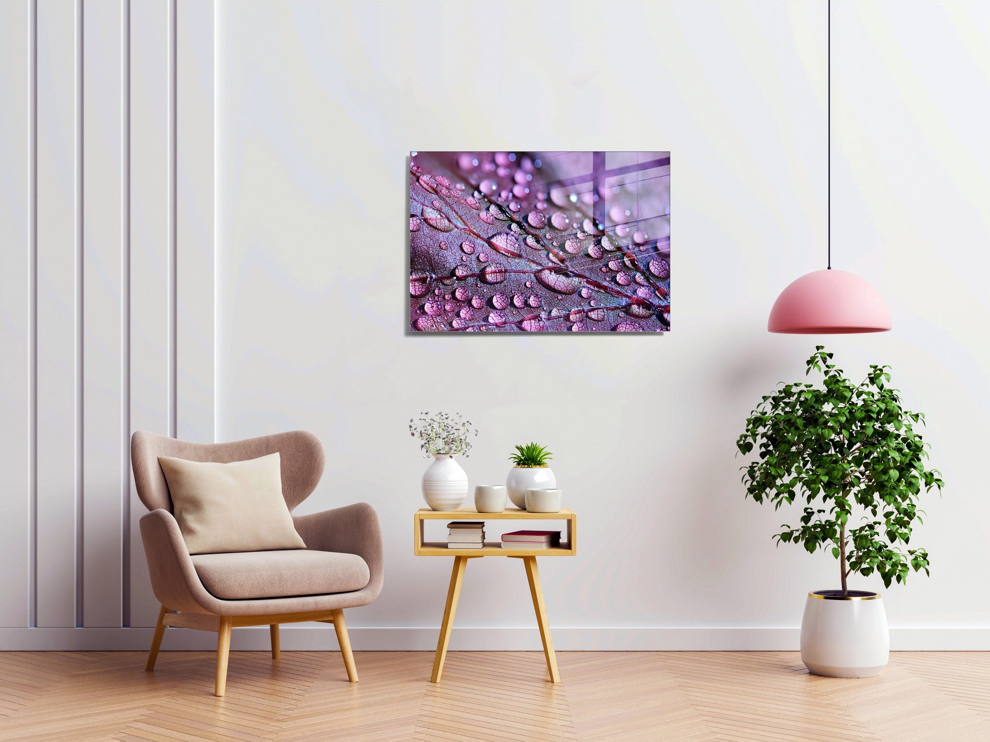 Quadro Decorativo em Vidro Temperado Multicolor 45x65cm - Arte Moderna para Transformar o Seu Espaço