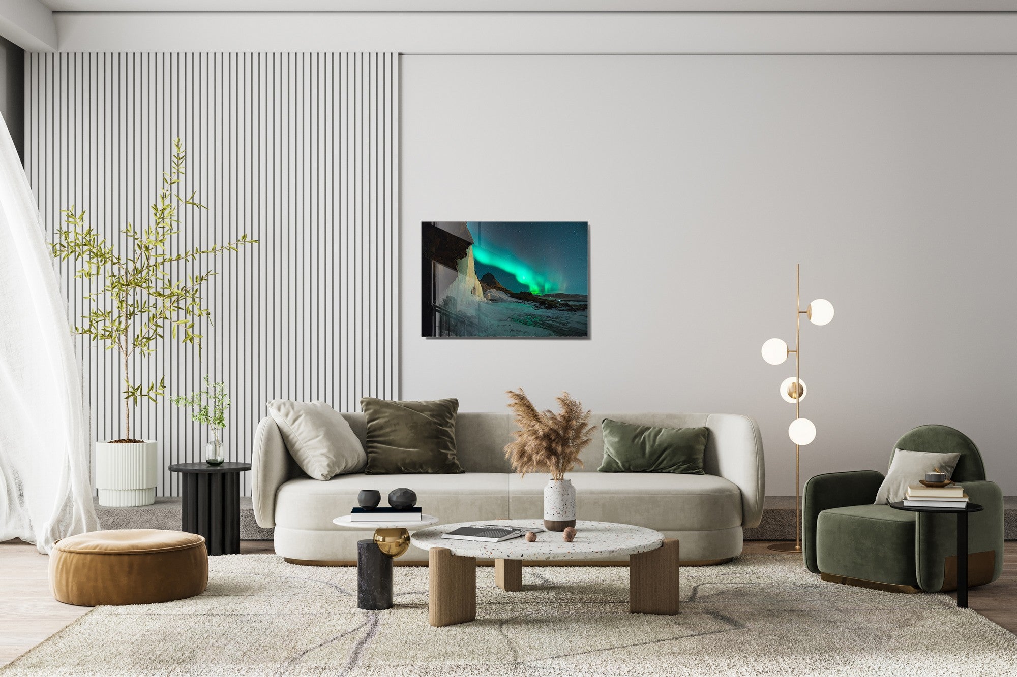 Quadro Decorativo em Vidro Temperado Multicolor 70x100cm - Arte Moderna para Transformar o Seu Espaço