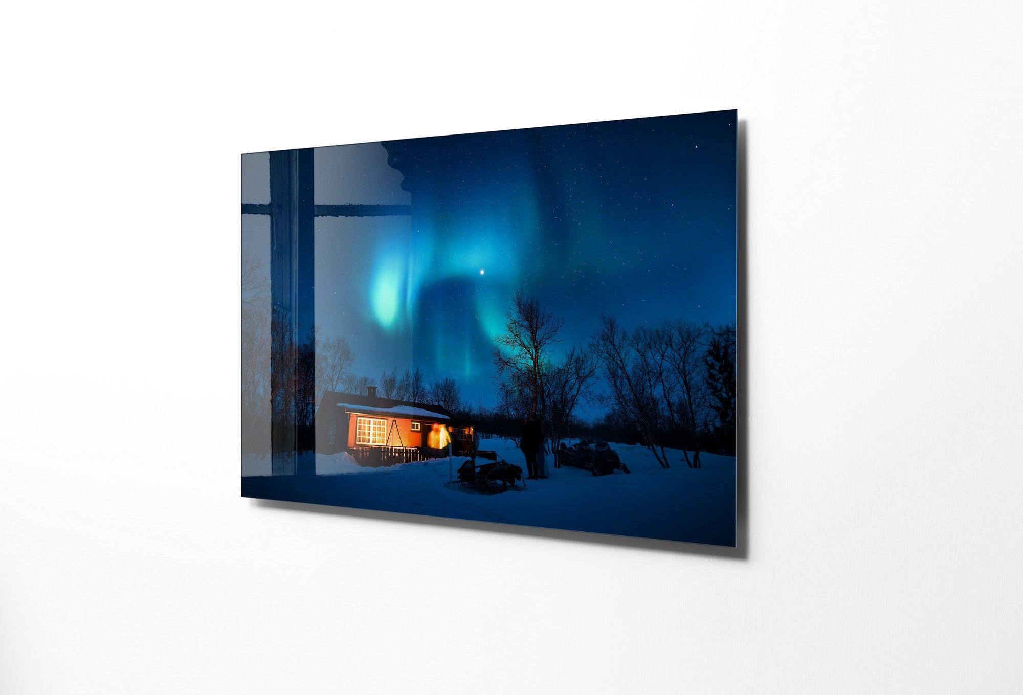 Quadro Decorativo em Vidro Temperado Multicolor 50x70cm - Arte Moderna para Transformar o Seu Espaço