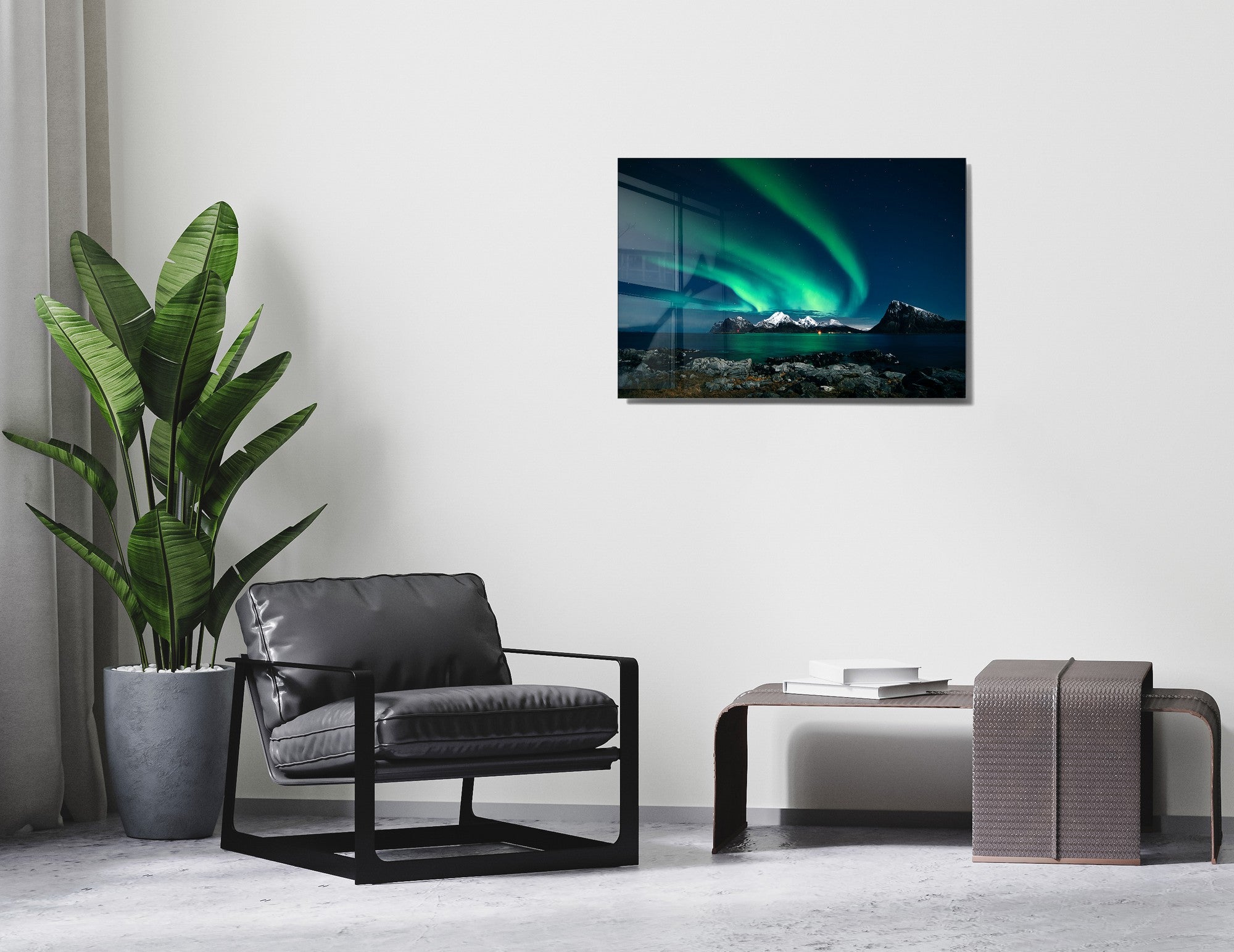 Quadro Decorativo em Vidro Temperado Multicolor 50x70cm - Arte Moderna para Transformar o Seu Espaço