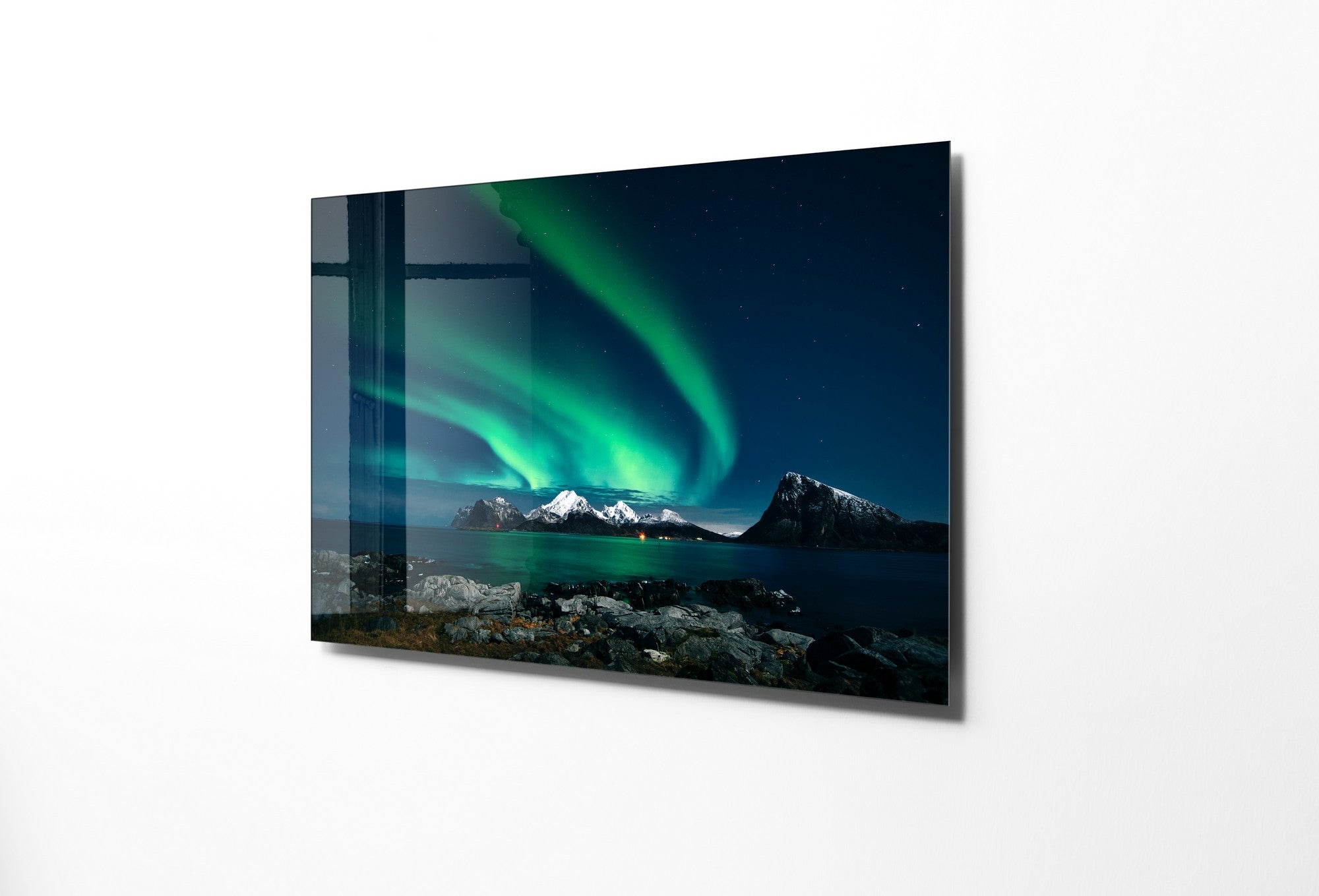 Quadro Decorativo em Vidro Temperado Multicolor 50x70cm - Arte Moderna para Transformar o Seu Espaço