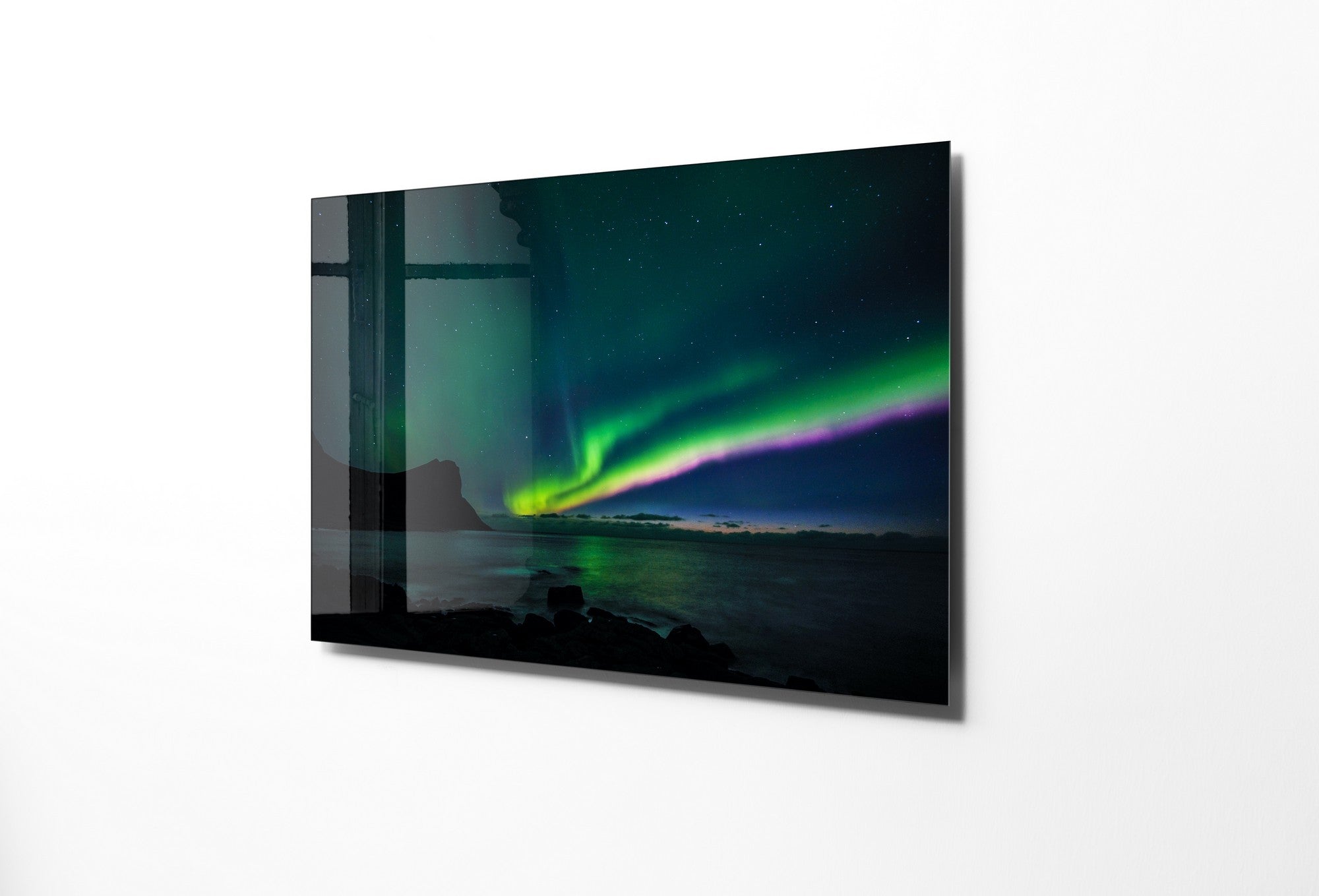 Quadro Decorativo em Vidro Temperado Multicolor 45x65cm - Arte Moderna para Transformar o Seu Espaço