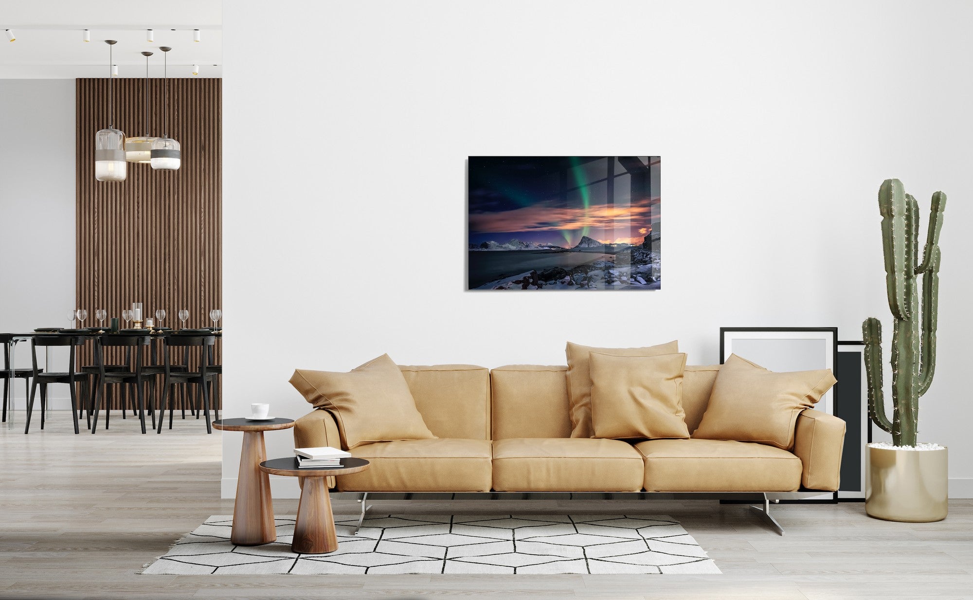 Quadro Decorativo em Vidro Temperado Multicolor 70x100cm - Arte Moderna para Transformar o Seu Espaço