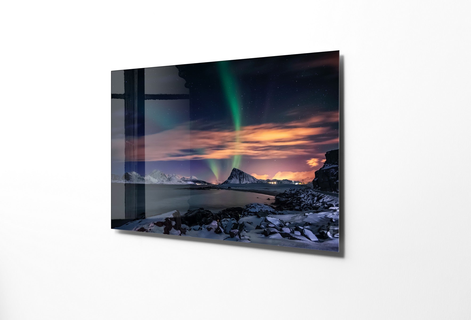 Quadro Decorativo em Vidro Temperado Multicolor 70x100cm - Arte Moderna para Transformar o Seu Espaço