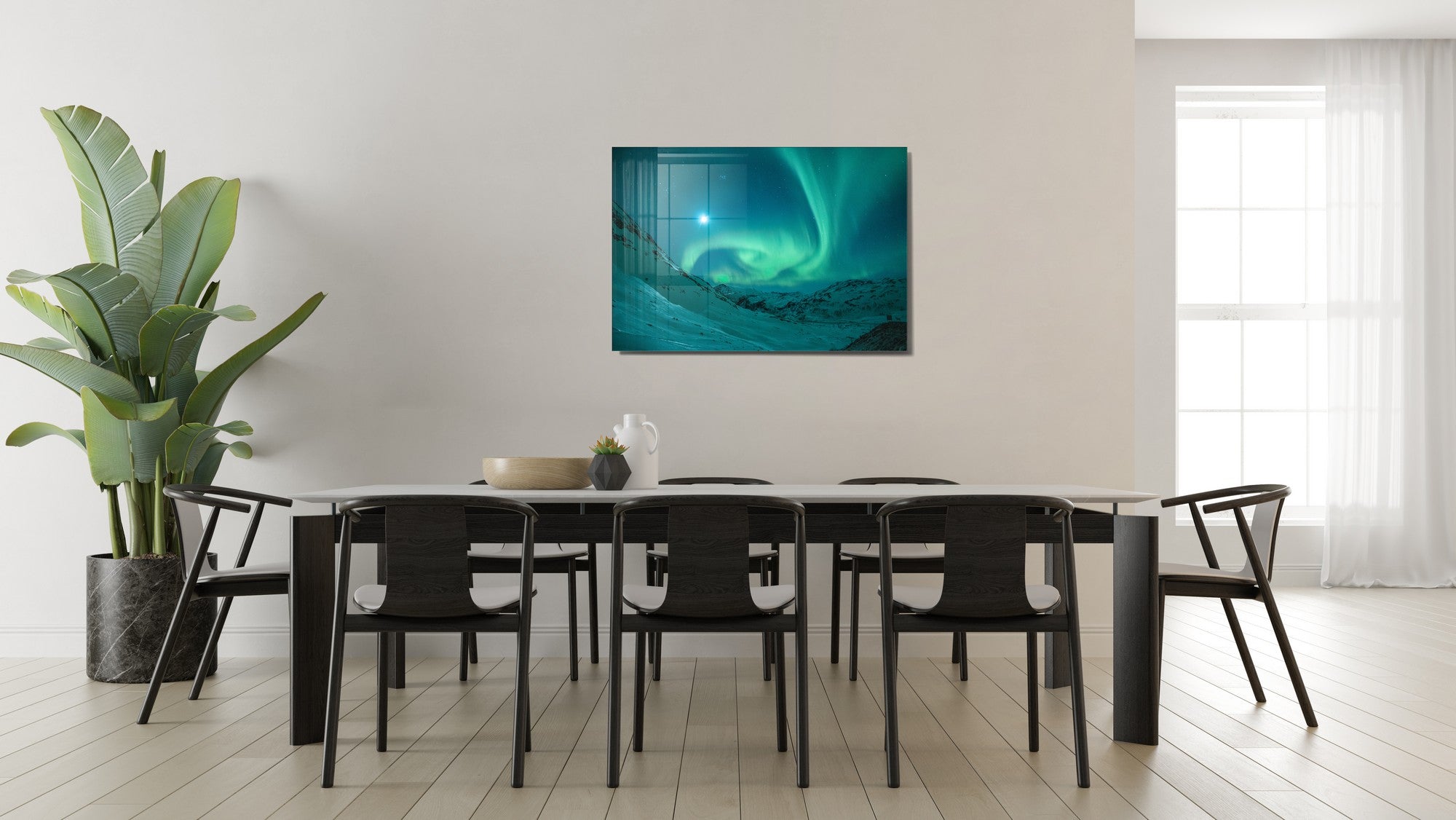 Quadro Decorativo em Vidro Temperado Multicolor 50x70cm - Arte Moderna para Transformar o Seu Espaço