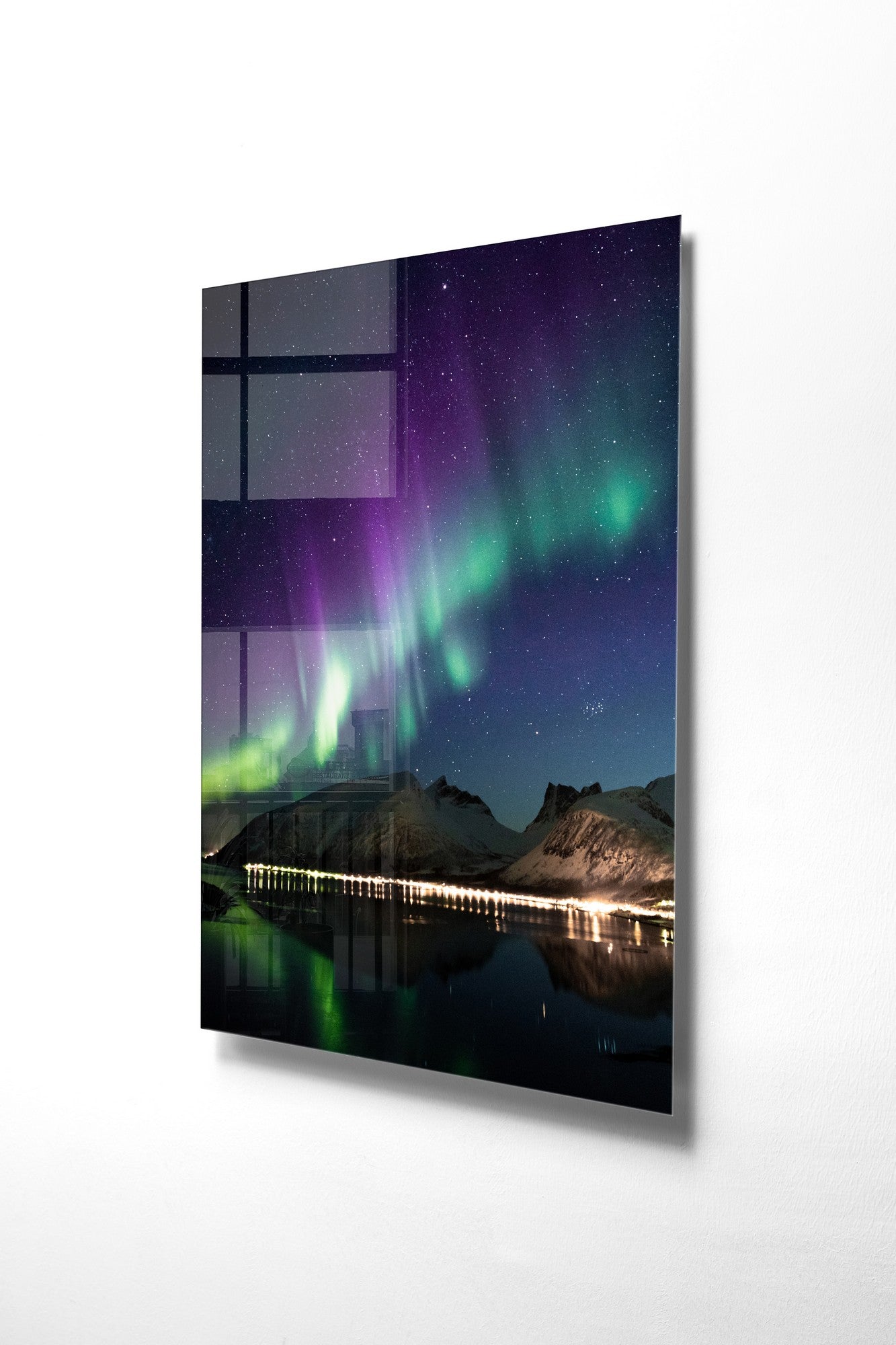 Quadro Decorativo em Vidro Temperado Multicolor 45x65cm - Arte Moderna para Transformar o Seu Espaço