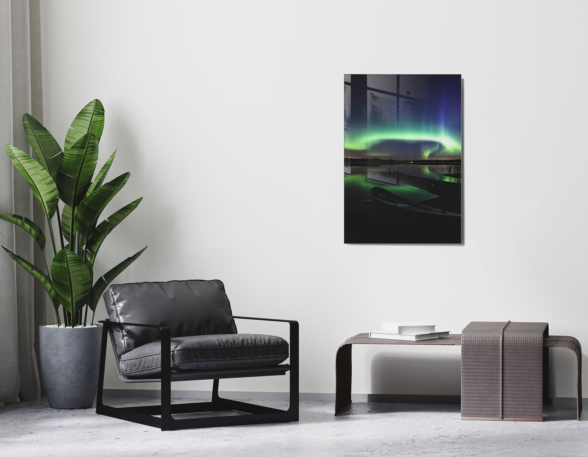 Quadro Decorativo em Vidro Temperado Multicolor 45x65cm - Arte Moderna para Transformar o Seu Espaço