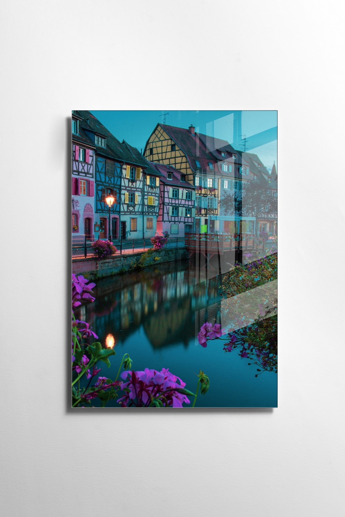 Quadro Decorativo em Vidro Temperado Multicolor 70x100cm - Arte Moderna para Transformar o Seu Espaço