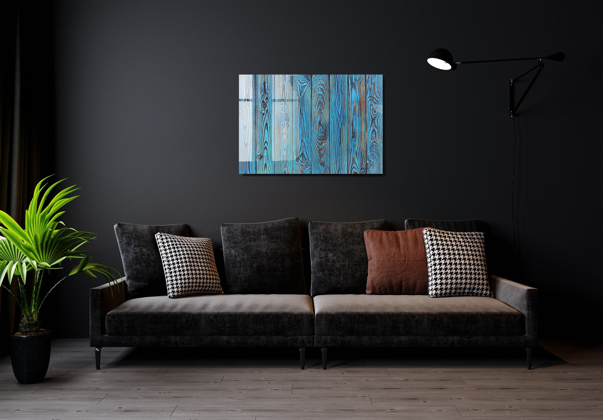 Quadro Decorativo em Vidro Temperado Multicolor 45x65cm - Arte Moderna para Transformar o Seu Espaço