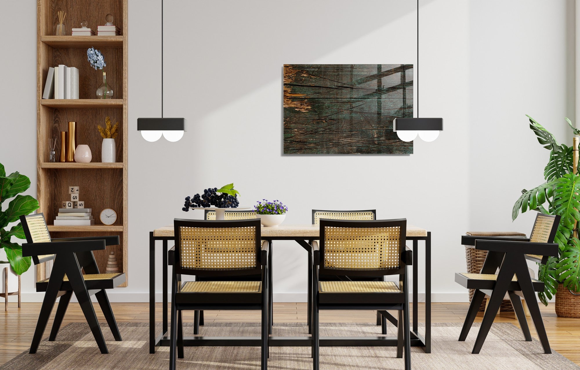 Quadro Decorativo em Vidro Temperado Multicolor 30x45cm - Arte Moderna para Decoração de Interiores